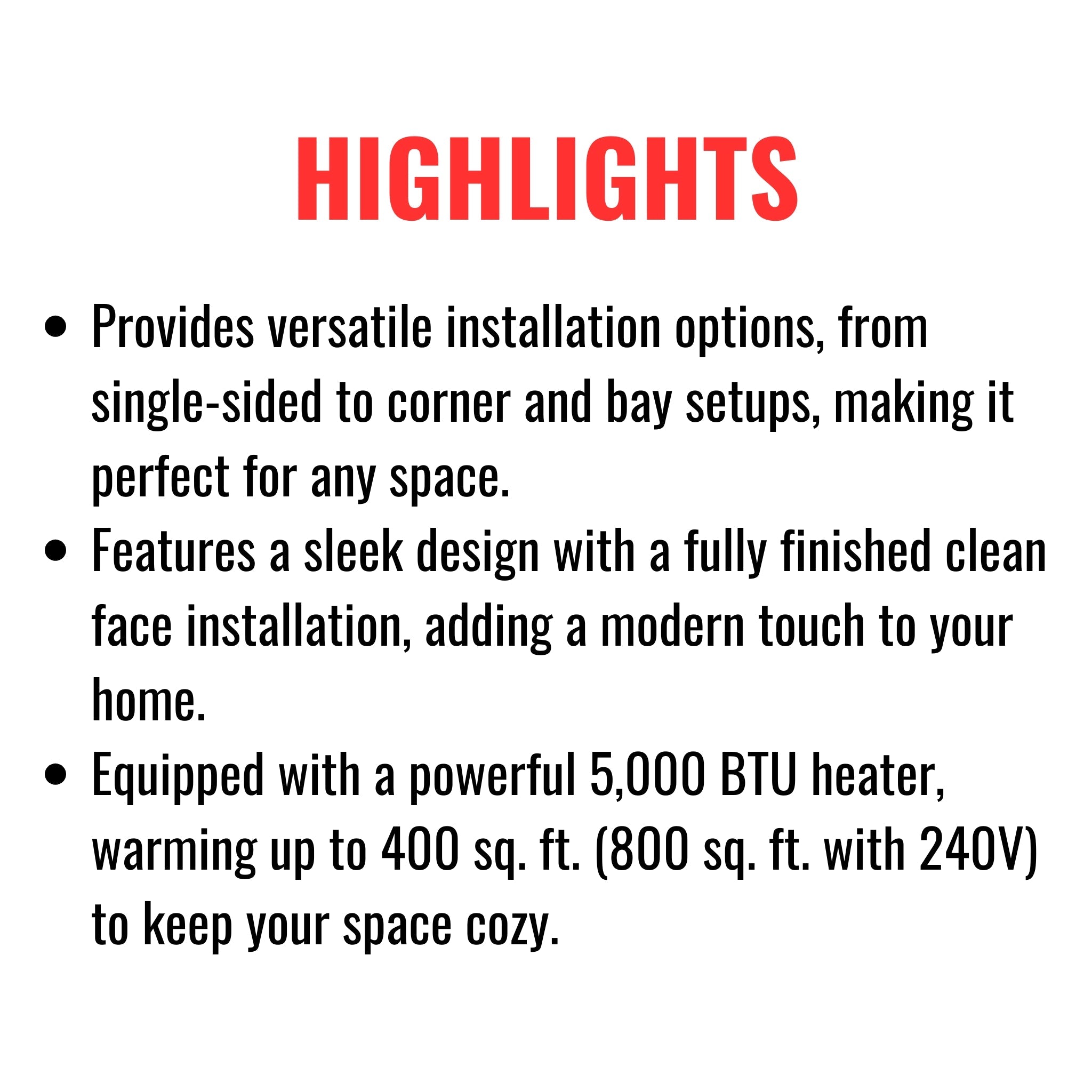 Modern Flames Landscape Pro Multi 120-Inch Linear Multi-Sided Electric Fireplace