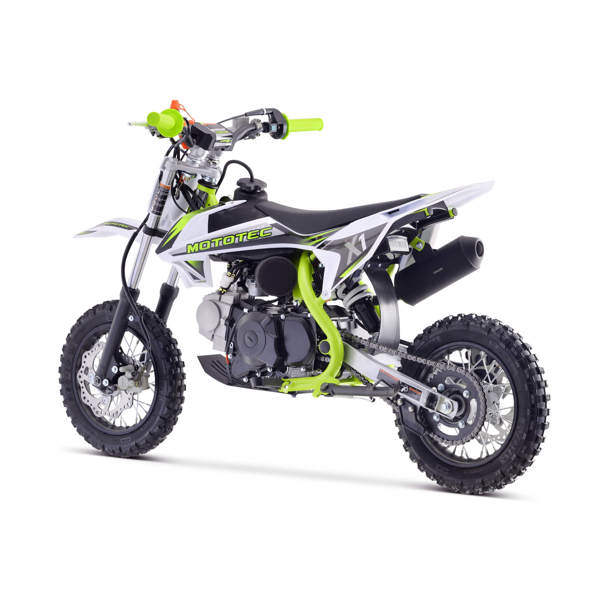 MotoTec X1 110CC 4-Stroke Single-Cylinder Air-Cooled Gas Dirt Bike
