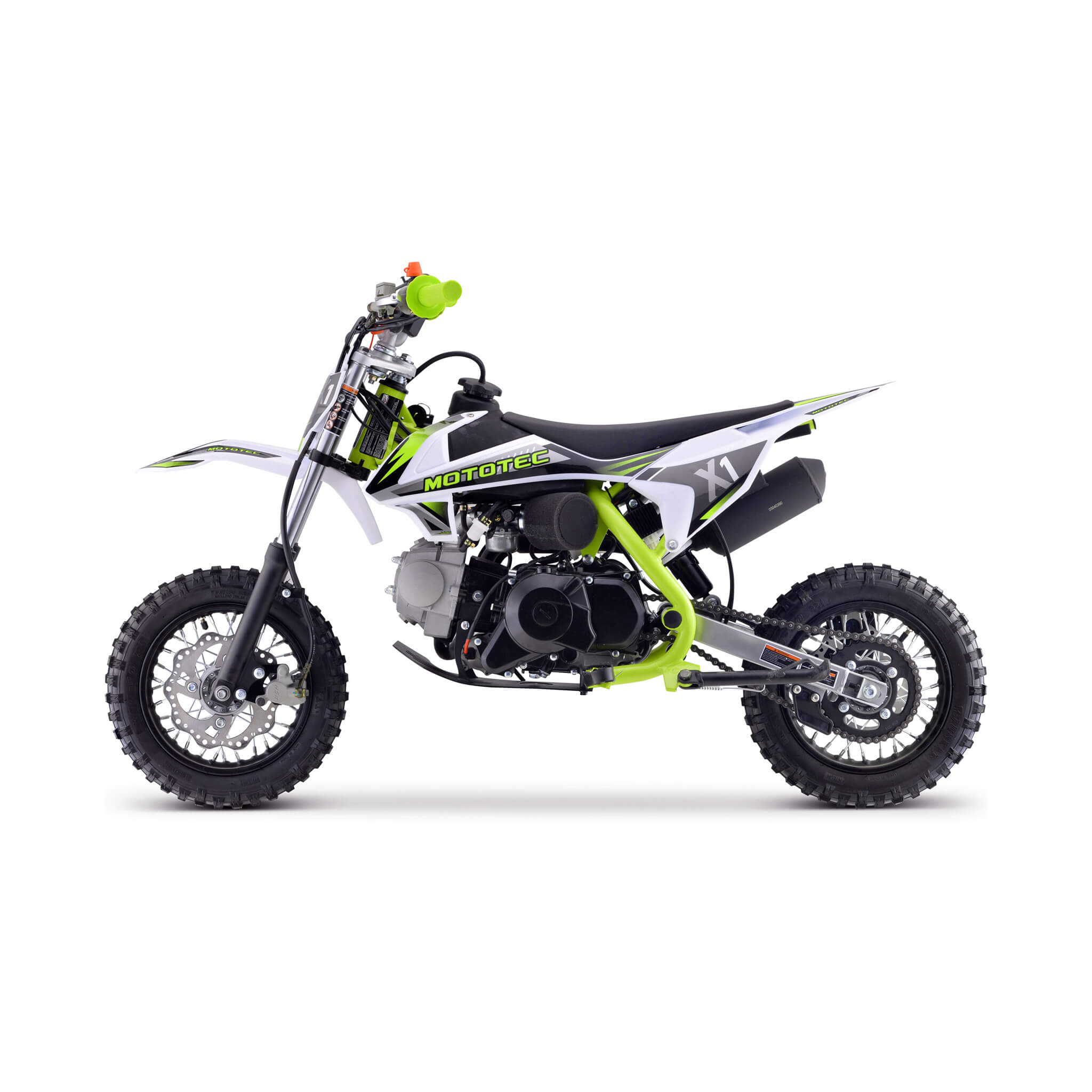 MotoTec X1 110CC 4-Stroke Single-Cylinder Air-Cooled Gas Dirt Bike