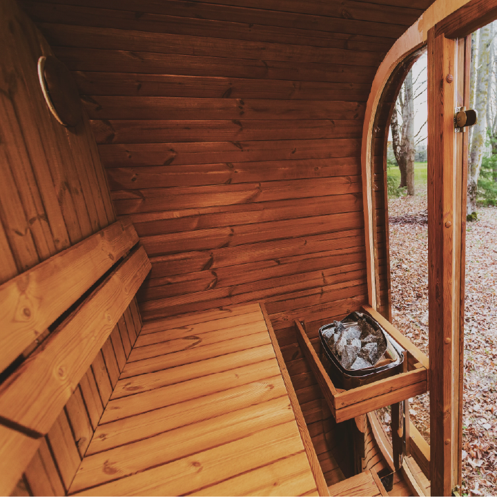 Patio Elegance MW16 ThermoWood Outdoor Sauna - Premium Outdoor Relaxation Experience