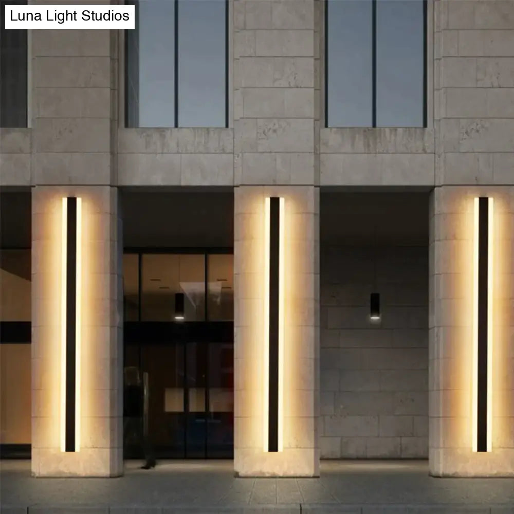 DecorBites™ Outdoor Aluminium Waterdichte Wall Mounted Lamp Moderne IP65 Led Wall Verlichting Tuin Veranda Blaker Licht 110V 220V Blaker armatuur