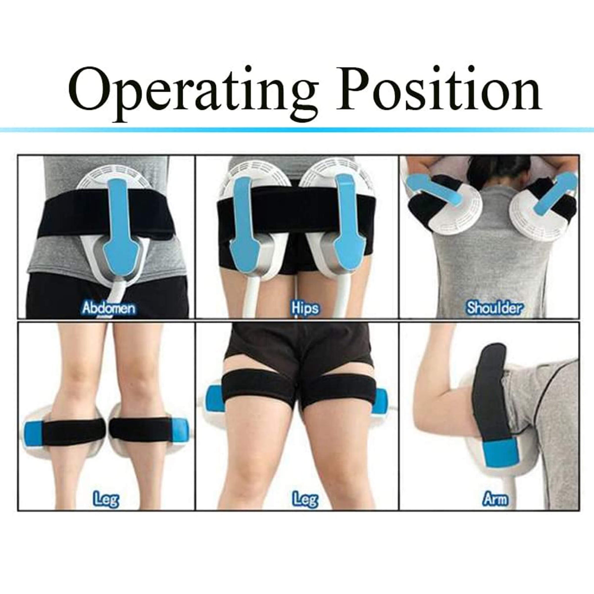 Portable 4-Handle Home Body Shaping Machine For Abdomen, Arms, Thighs, And Buttocks