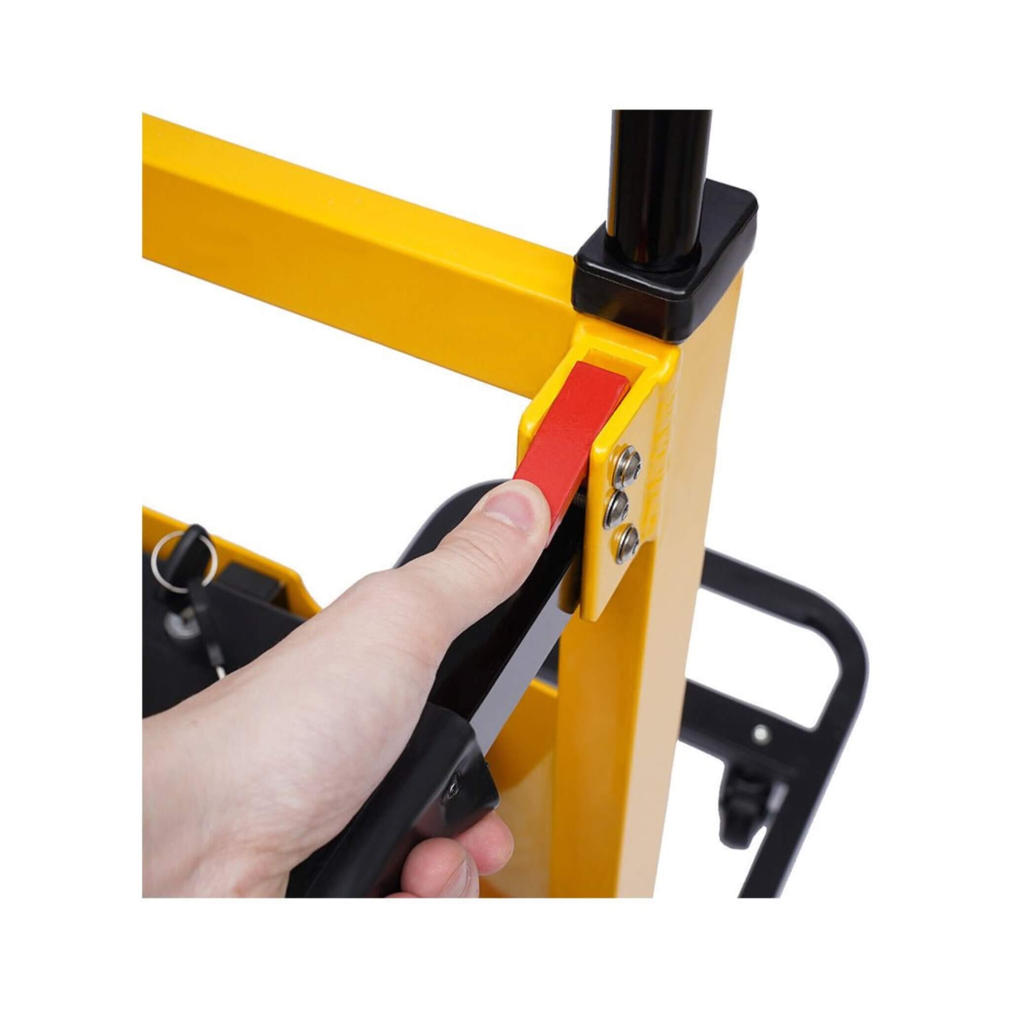 Premium 440LBS Electric Stair Climbing Dolly Hand Truck Folding Cart With Wheels
