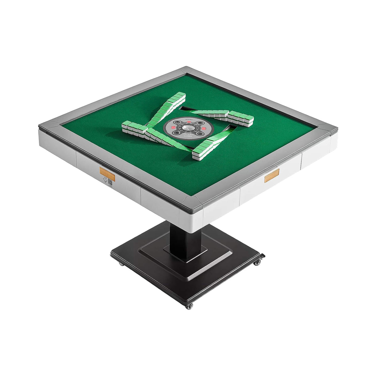 Premium Automatic Foldable Mahjong Table With Wheels And Two Sets Of Tiles
