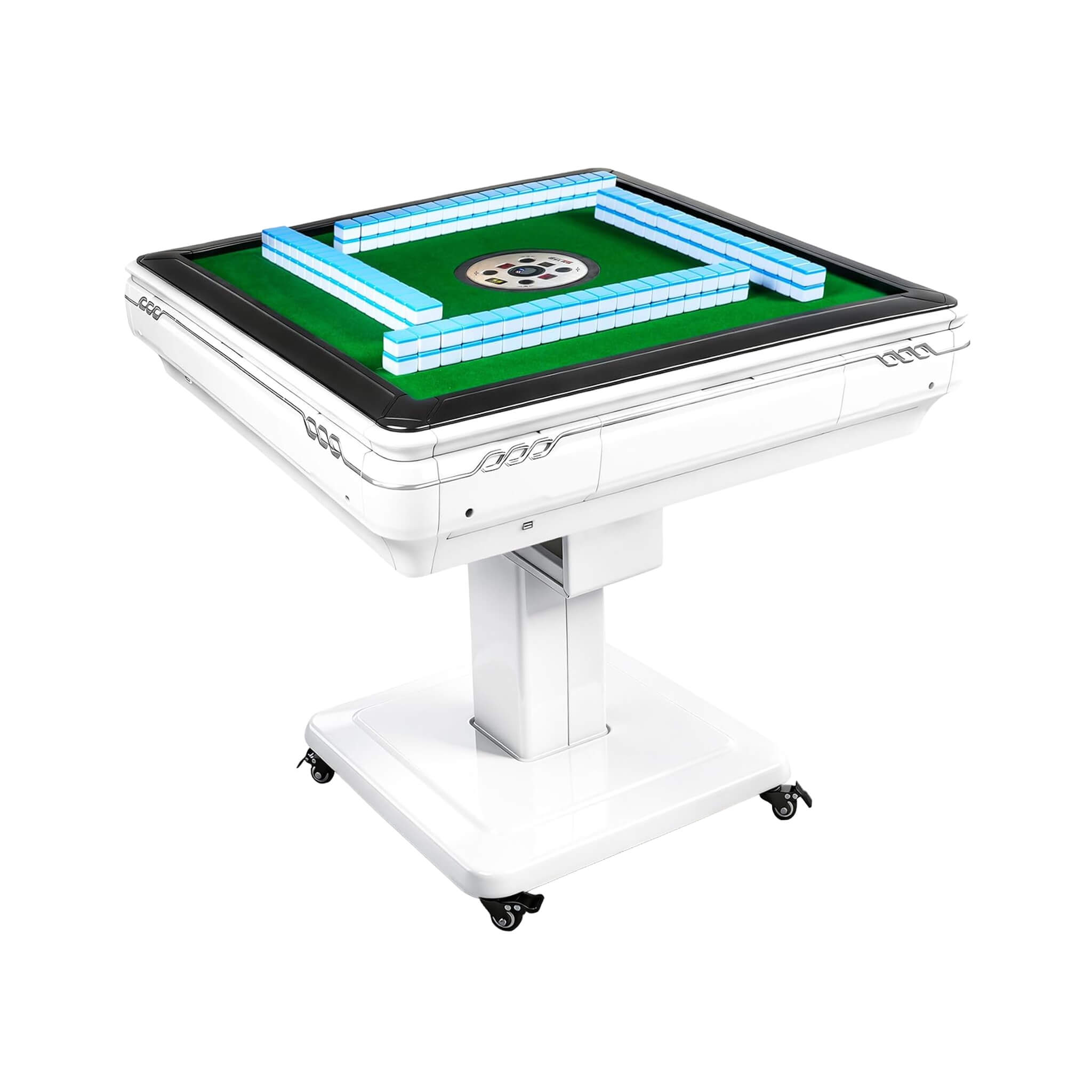Premium Foldable 4-Player Automatic Mahjong Table With 2 Tile Sets