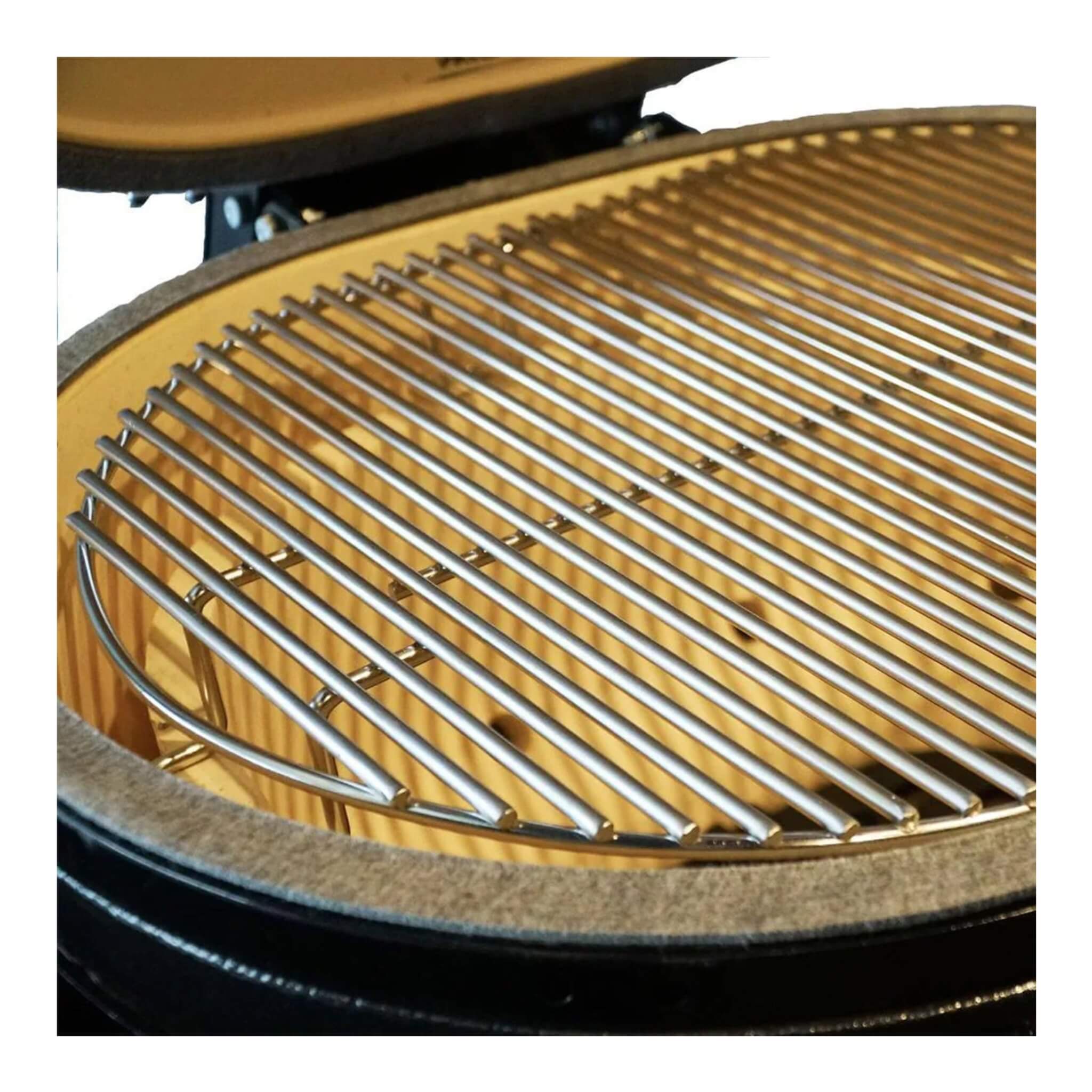 Primo Oval Large 300 Ceramic Kamado BBQ Grill W/ Stainless Steel Grates