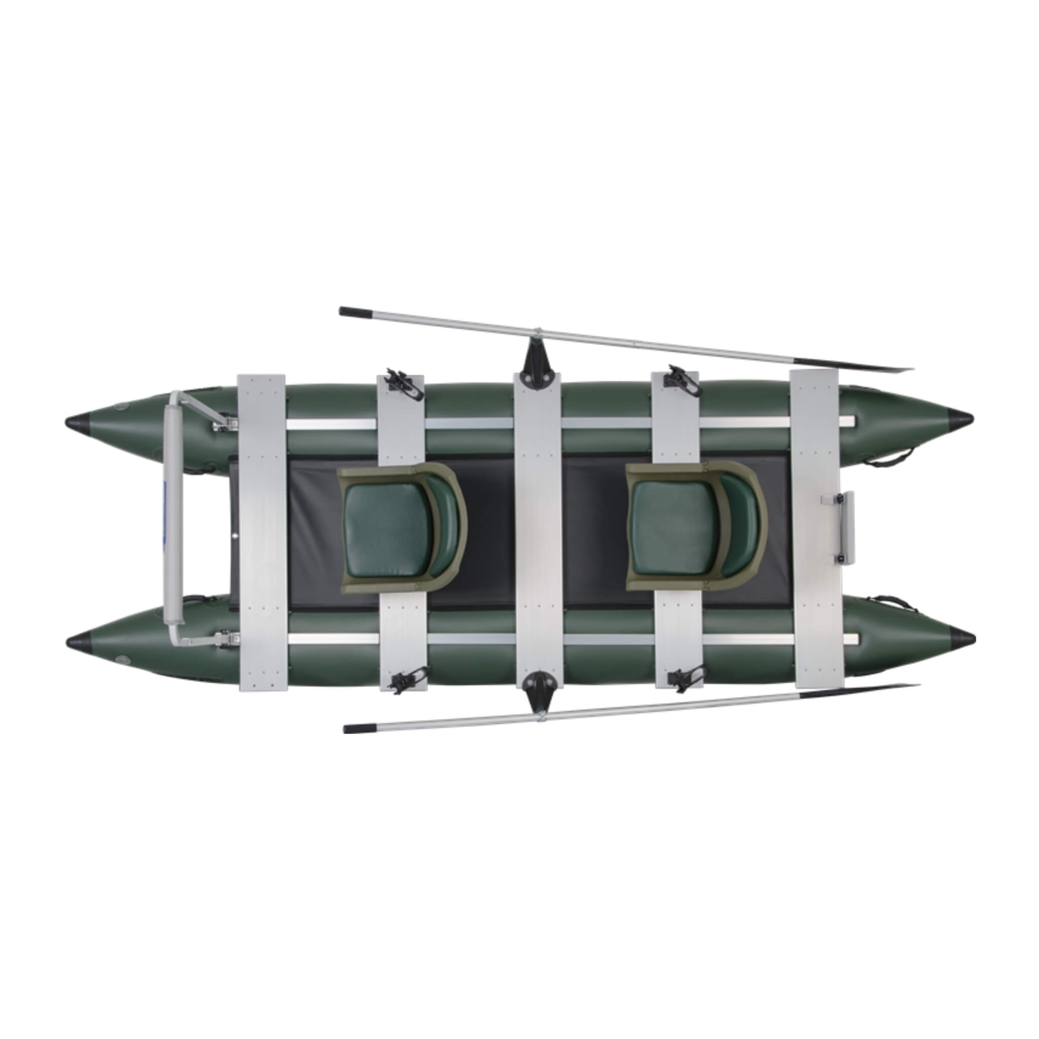 Sea Eagle 375FC FoldCat 2-Persons Inflatable Fishing Lightweight Pontoon Boat
