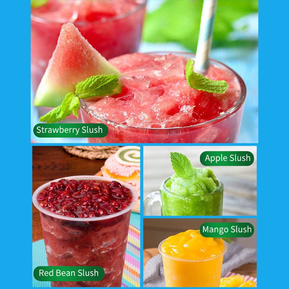 Premium Commercial Stainless Steel Slushy Machine With Triple Tank Advance Cooling, 45L (SAK52258)