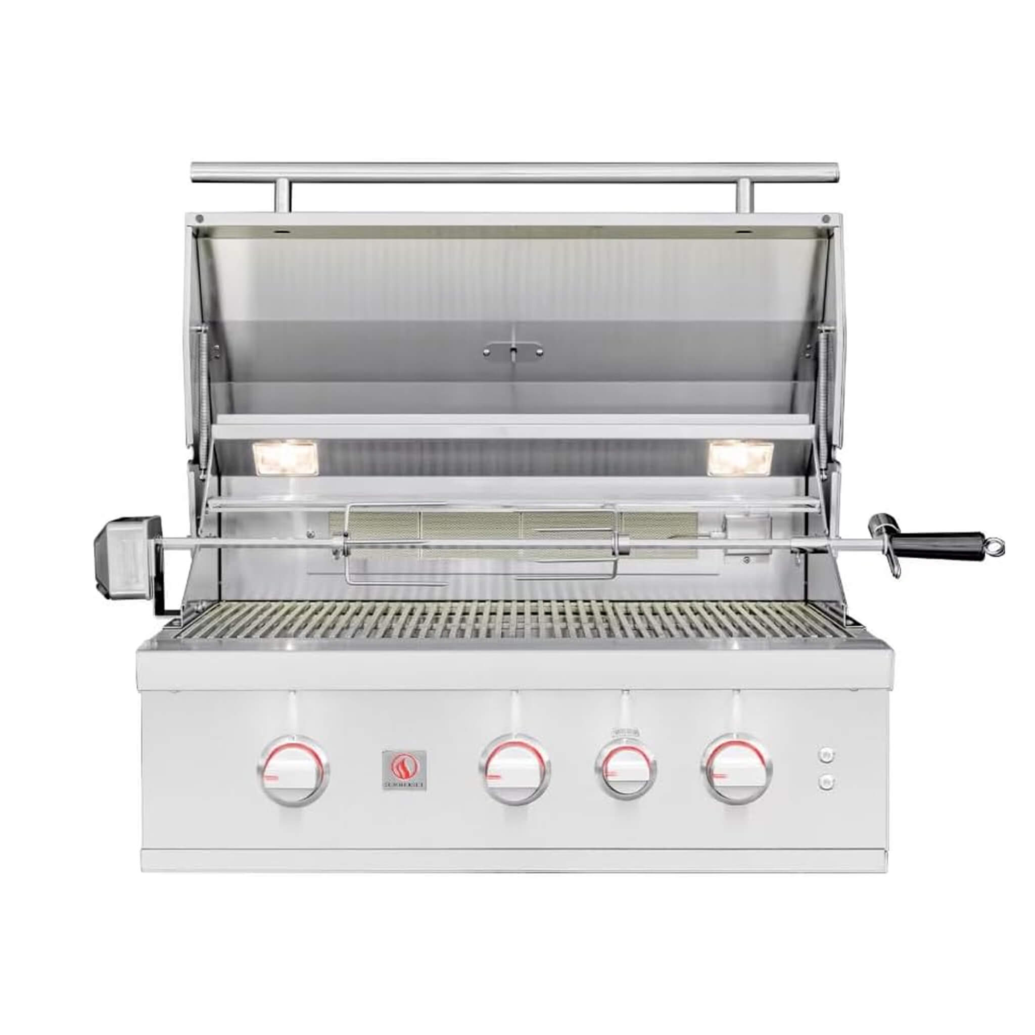 Summerset TRL Pro Built-In Grill With Rear Infrared Burner And Rotisserie Kit
