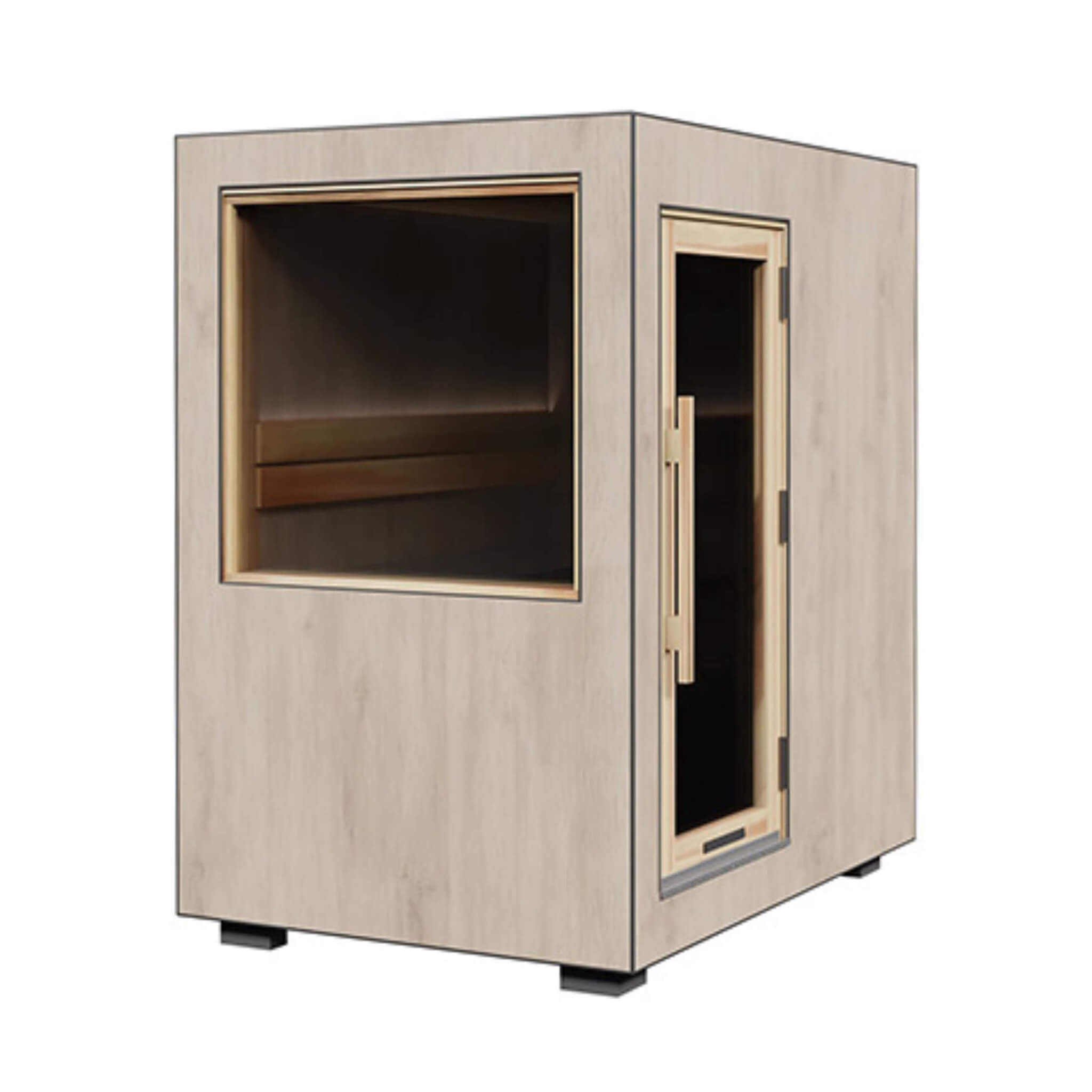 ThermaSol Solaris Fully-Assembled Outdoor Sauna Cabin