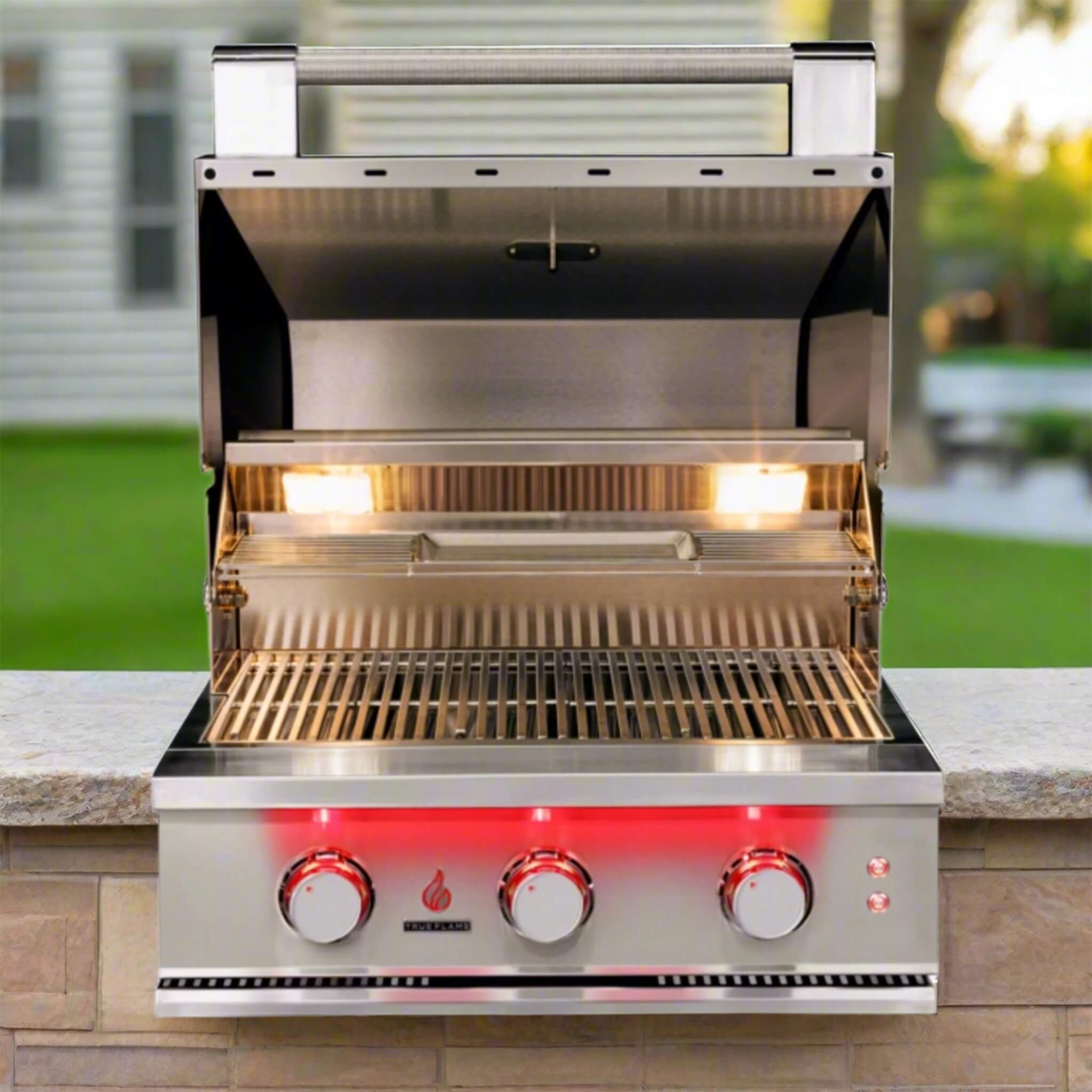 TrueFlame Luxury Built-In Gas Stainless Steel Grills