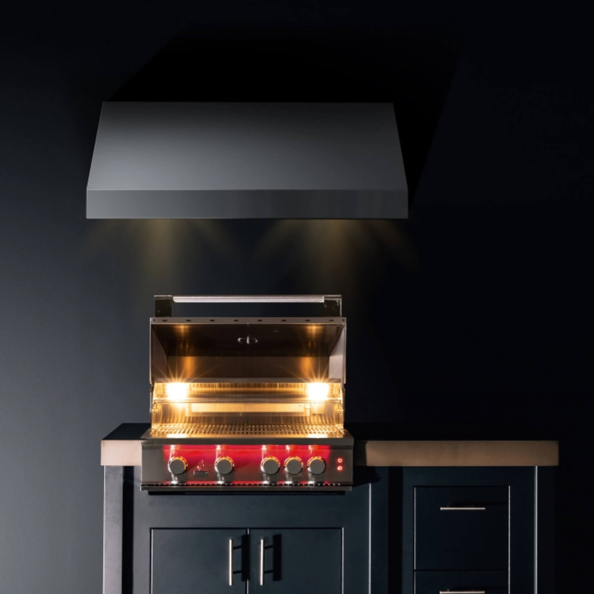 TrueFlame Luxury Built-In Gas Stainless Steel Grills