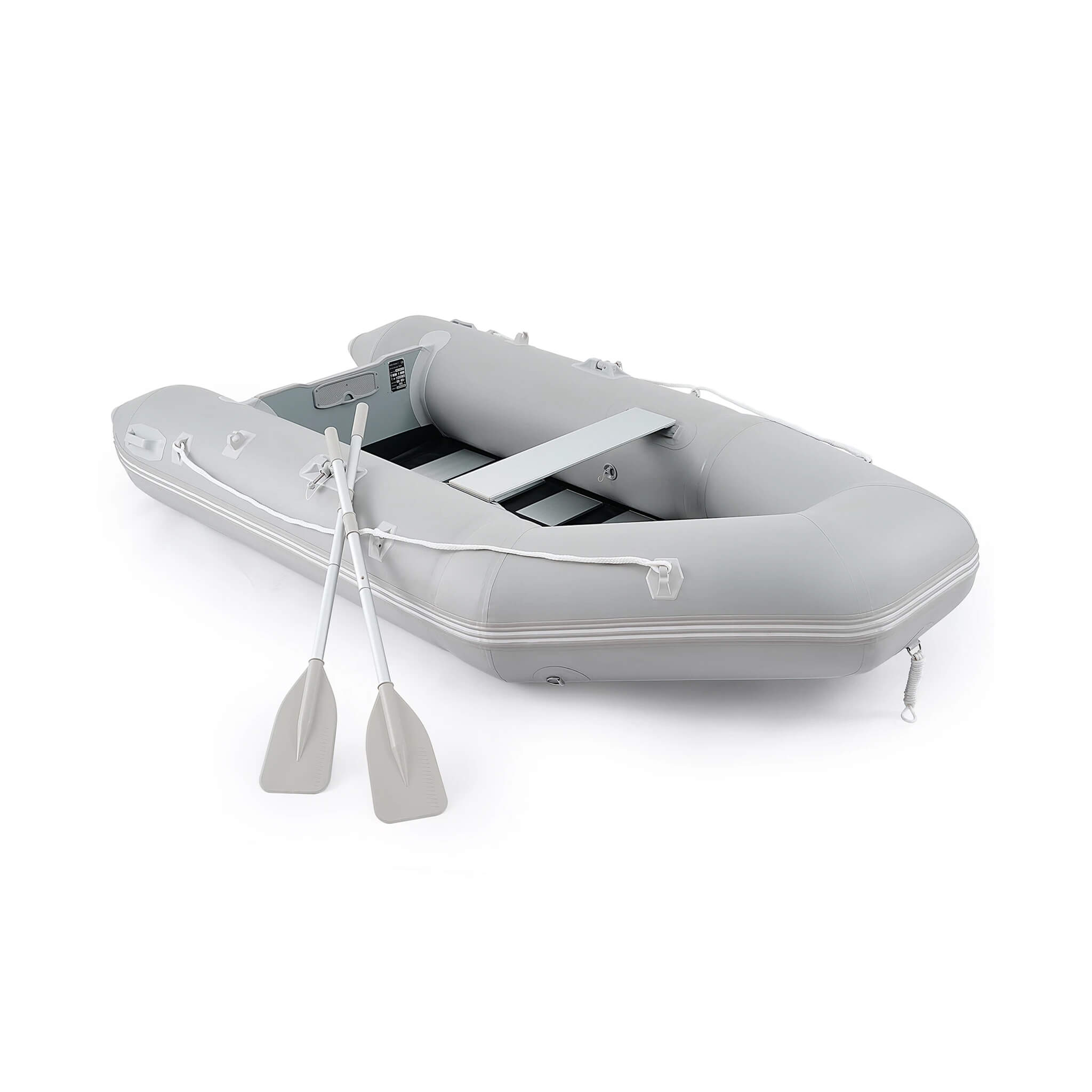 Virtue US 10FT 4-Person Heavy-Duty Inflatable Dinghy Transom Sport Tender Boat