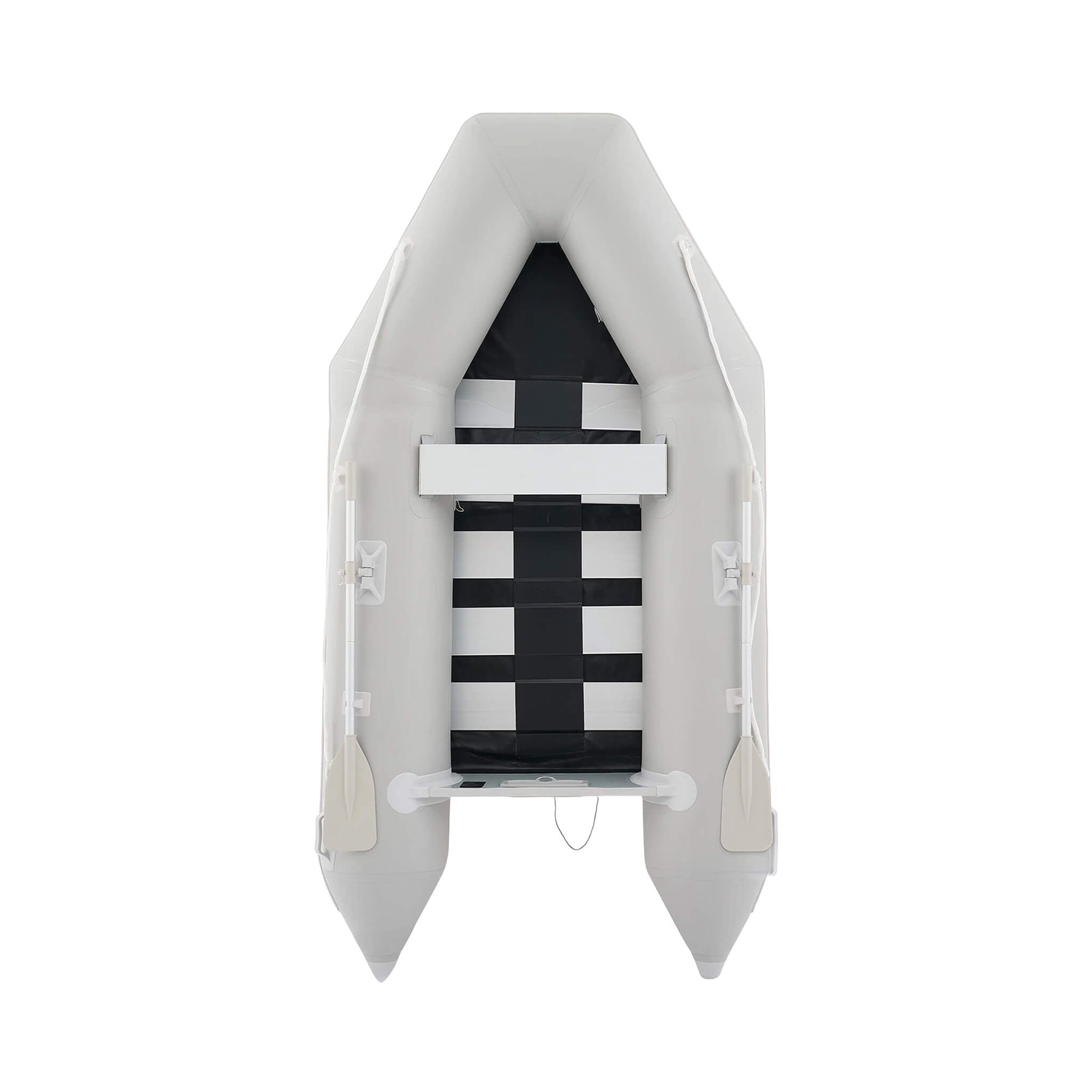 Virtue US 10FT 4-Person Heavy-Duty Inflatable Dinghy Transom Sport Tender Boat