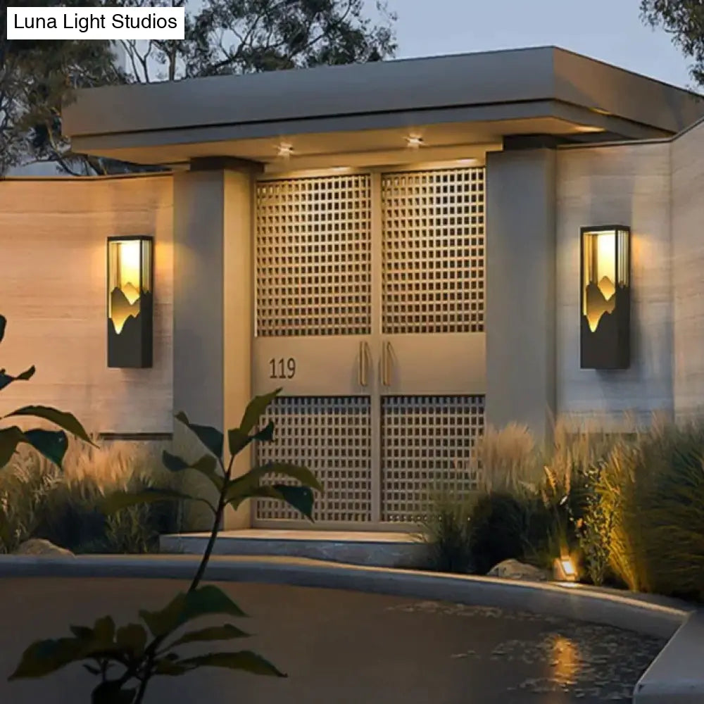 DecorBites™ Waterproof Solar LED Outdoor Light - Garden Decoration Lamps for Balcony, Courtyard, Street, and Wall Lighting