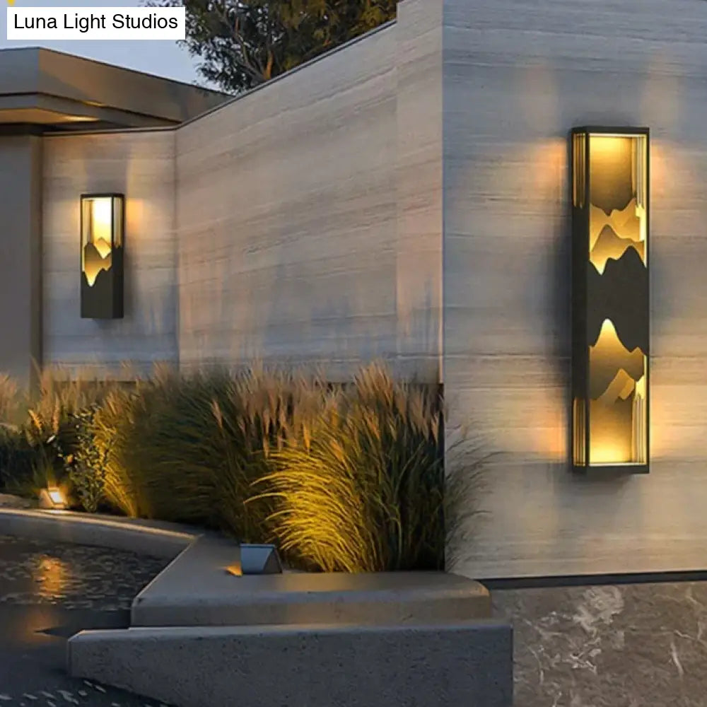 DecorBites™ Waterproof Solar LED Outdoor Light - Garden Decoration Lamps for Balcony, Courtyard, Street, and Wall Lighting