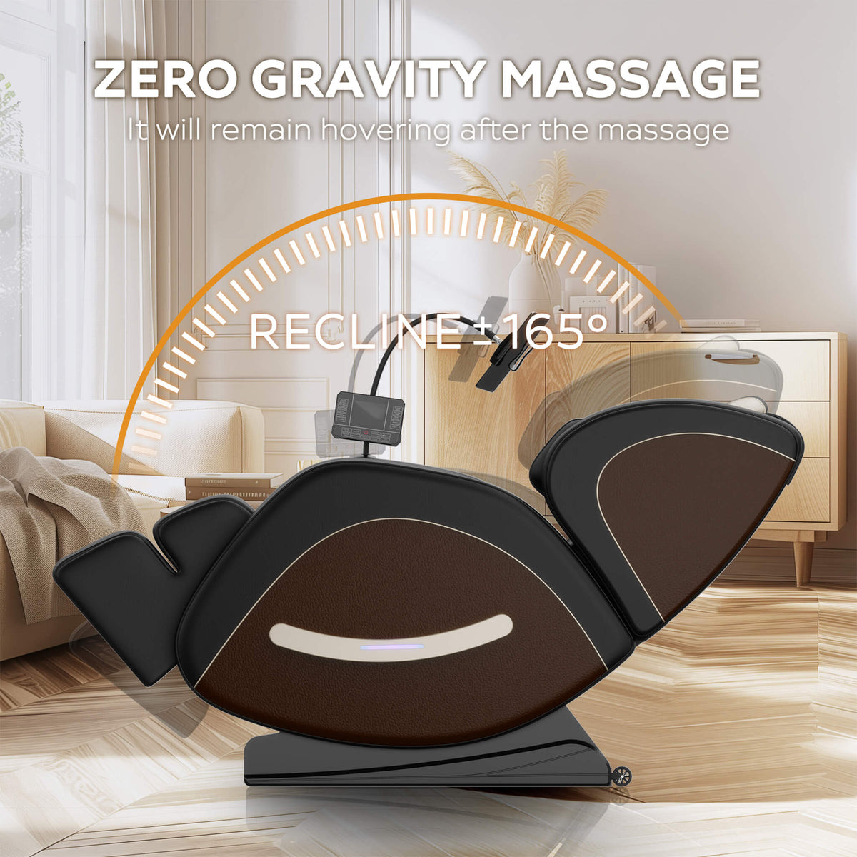 Sovereign Zero-Gravity Massage Chair With Six Massage Rollers