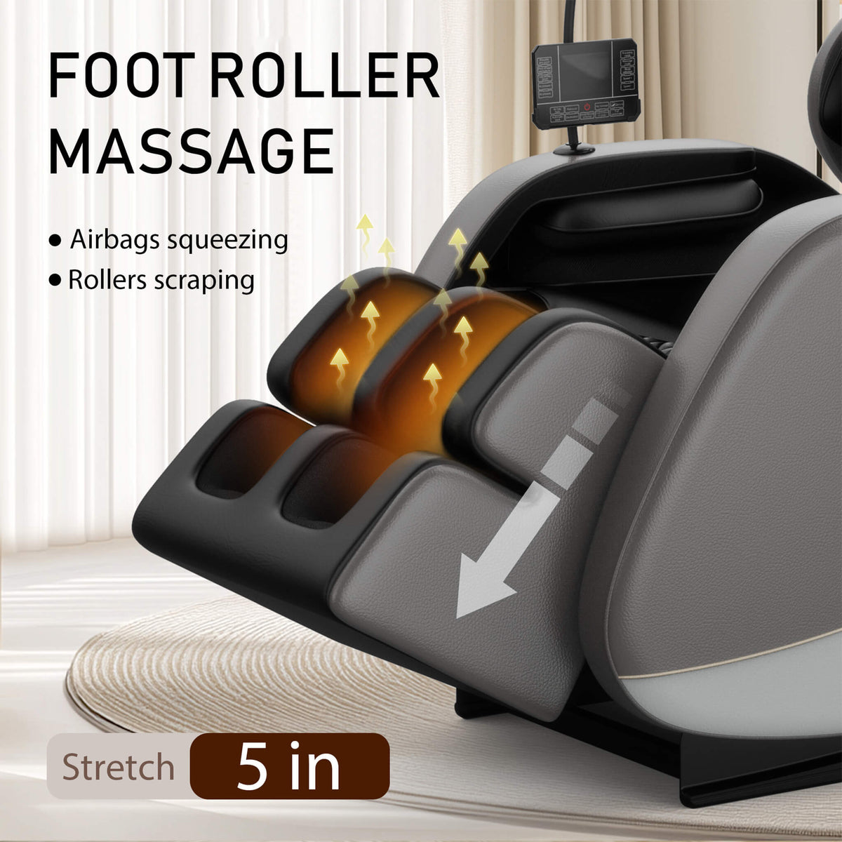 Opulence Zero-Gravity Massage Recliner Chair With Bluetooth Audio