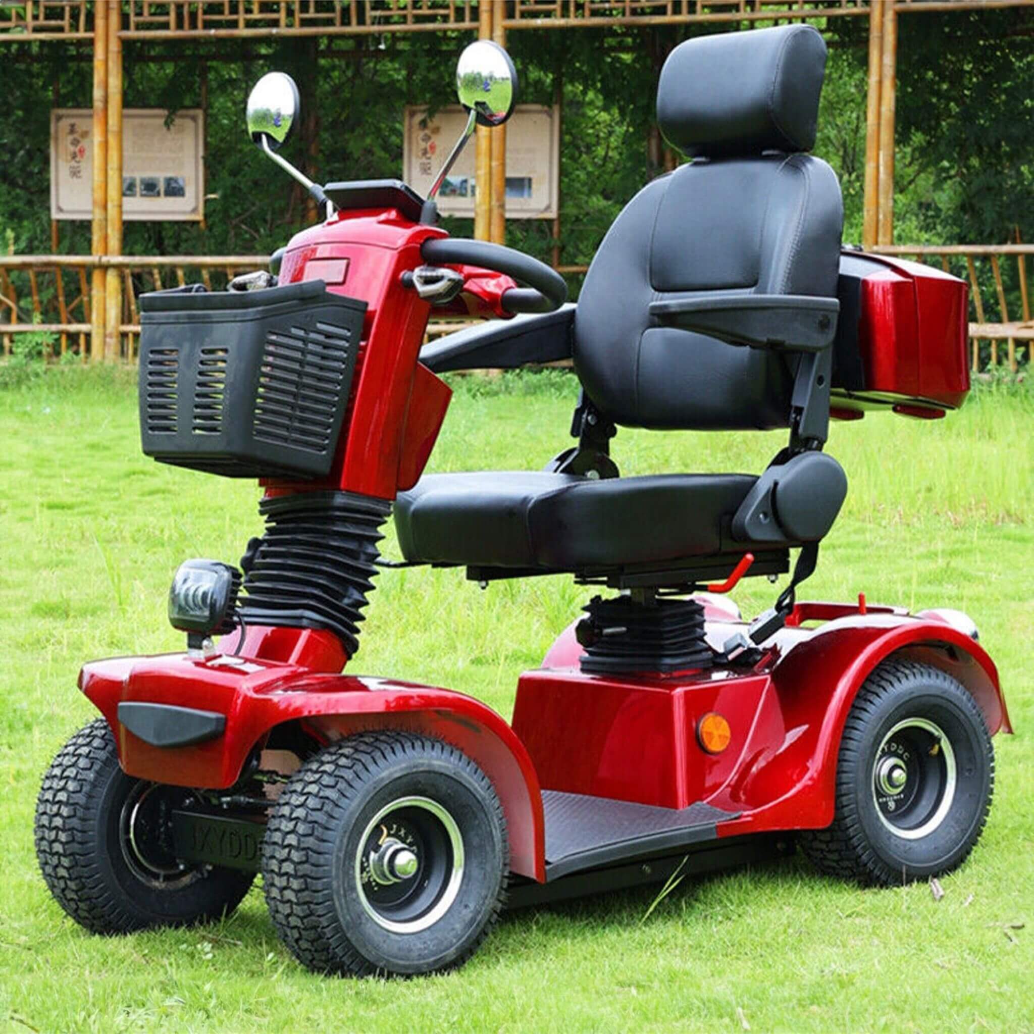 Zvg 4-Wheel Heavy-Duty 500W 48V20AH Electric All-Terrain Mobility Scooter