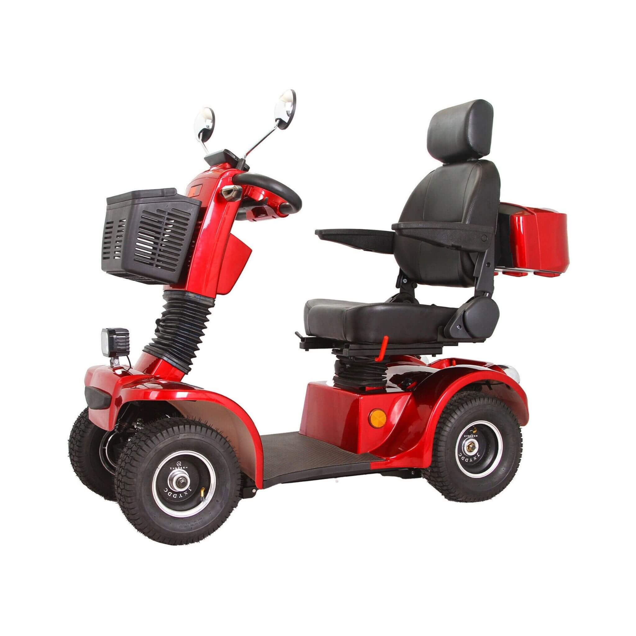 Zvg 4-Wheel Heavy-Duty 500W 48V20AH Electric All-Terrain Mobility Scooter