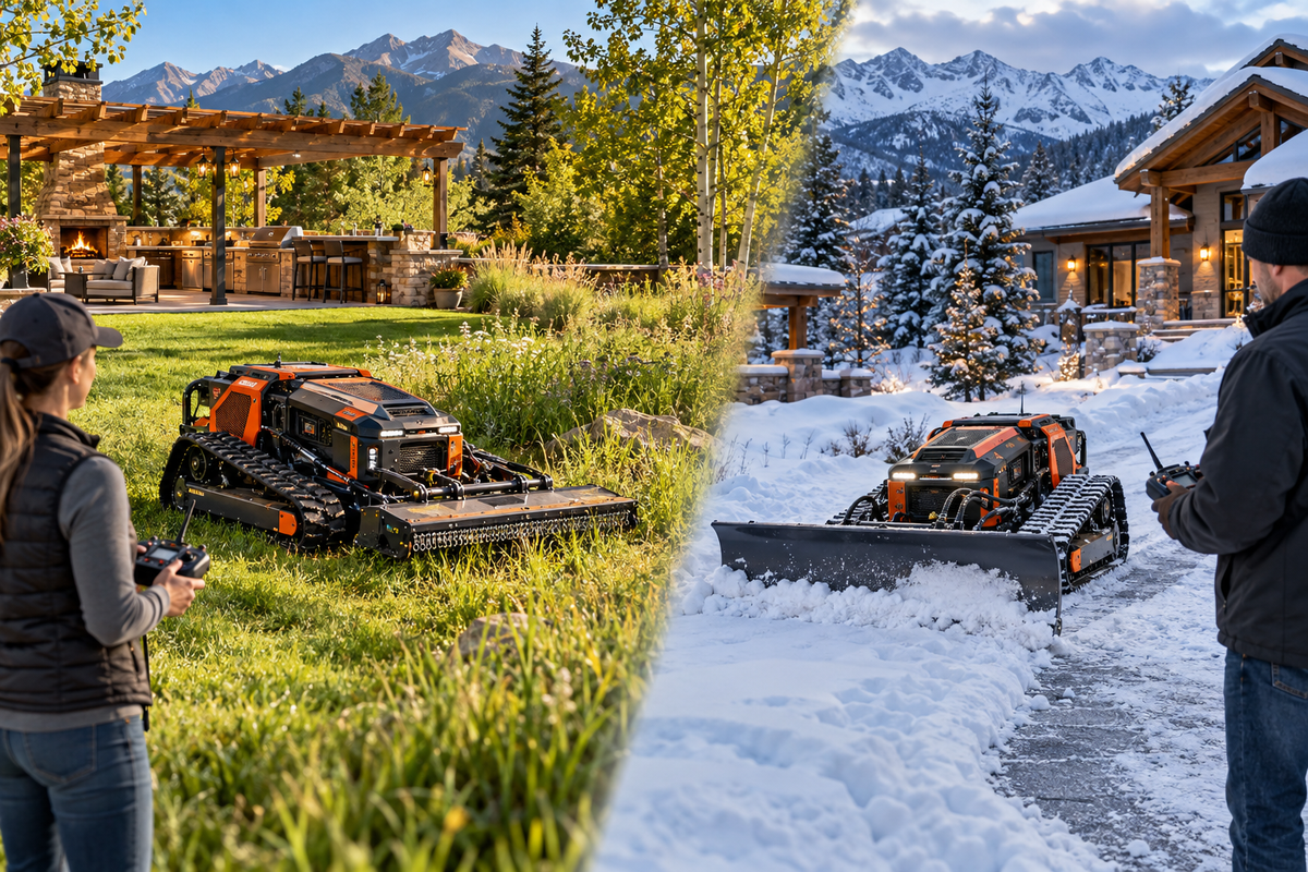 Remote-Controlled Lawn Mowers With Snow Plows: Are They Worth the Investment?