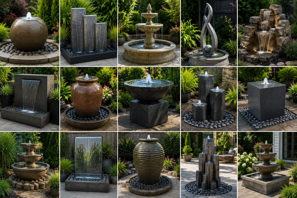Which Fountain is Best for Your Oasis?