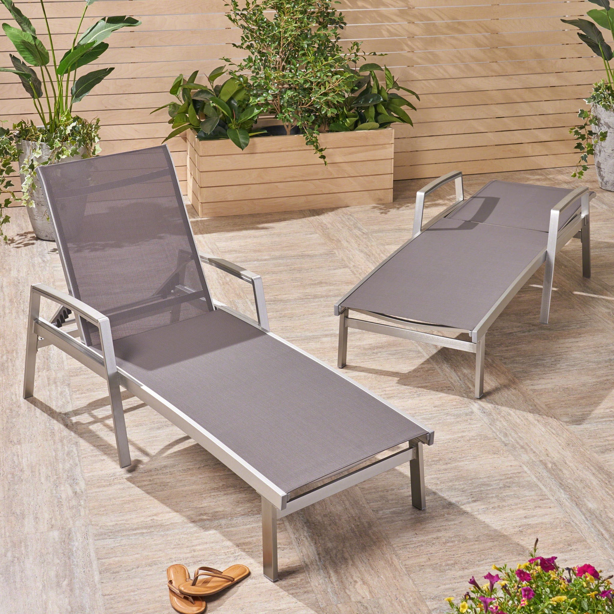 Oxton Chaise Lounge Stylish Outdoor Seating