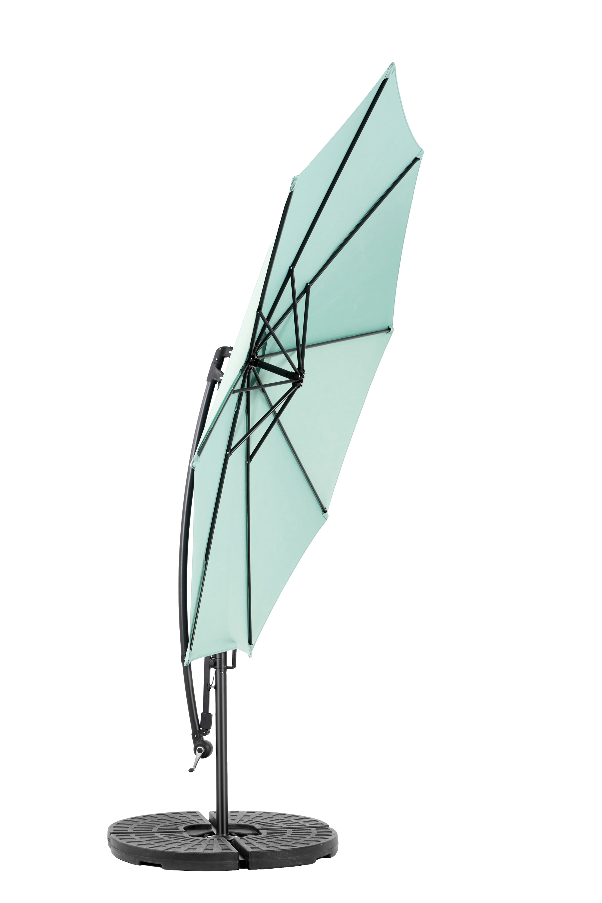 Best Choice Products 10ft Offset Hanging Market Patio Umbrella