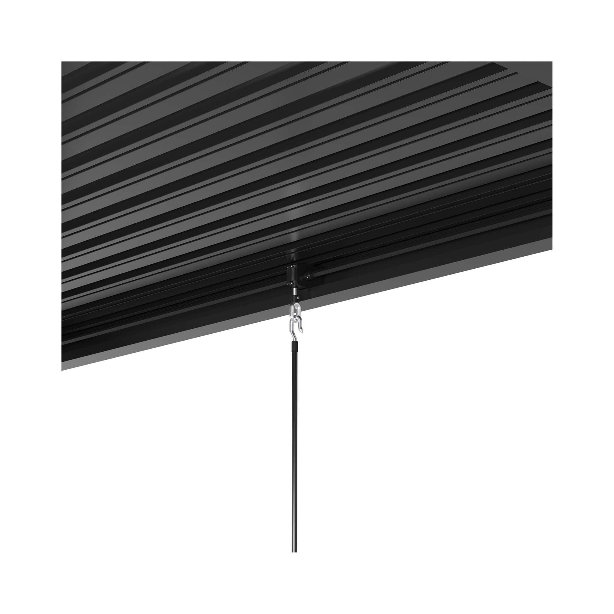 Alora Modern Durable All-Weather Outdoor Pergola With Aluminum Frame And Steel Louvers [10X19FT]