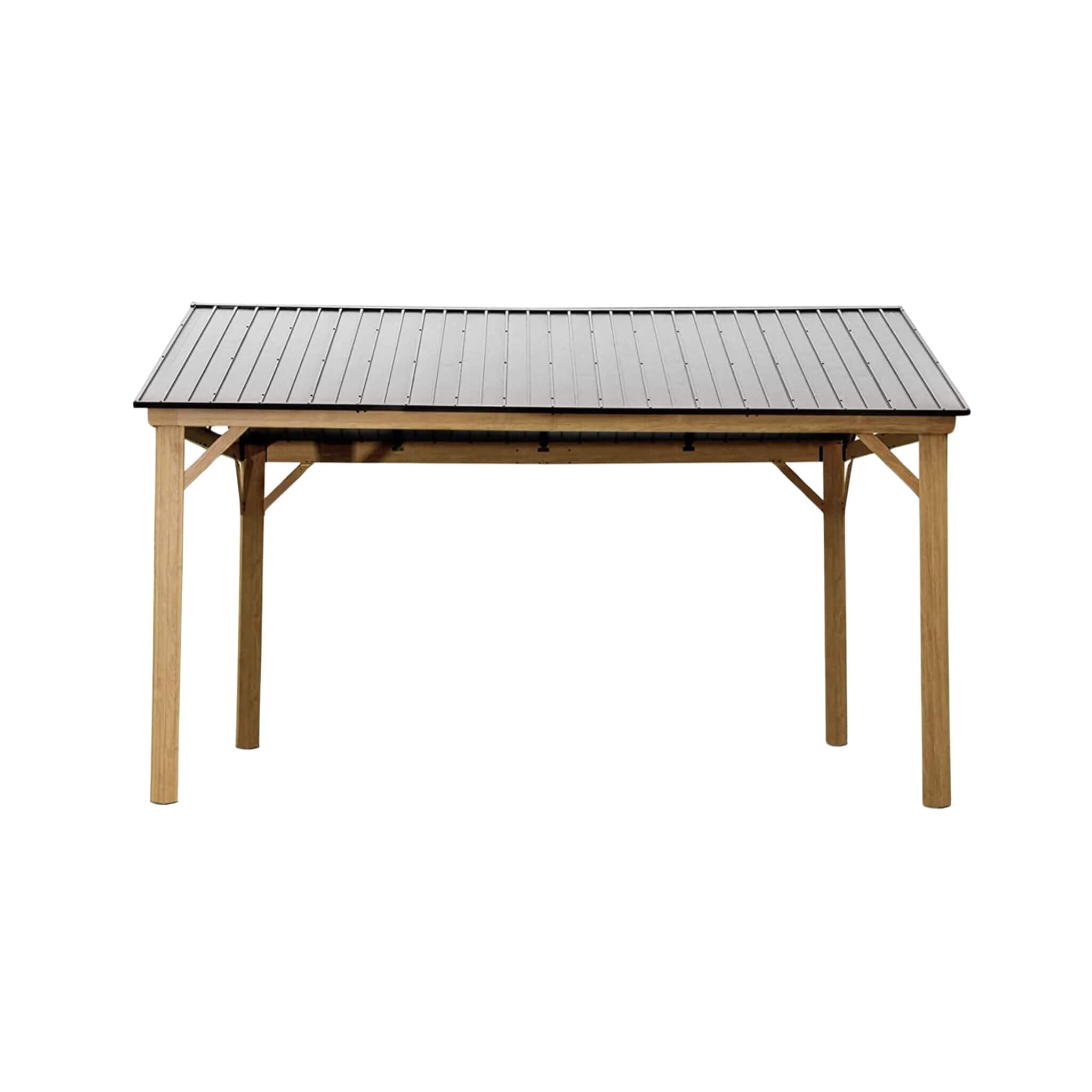 Alora Hardtop All-Weather Outdoor Gazebo With Galvanized Steel Roof [12X14FT]