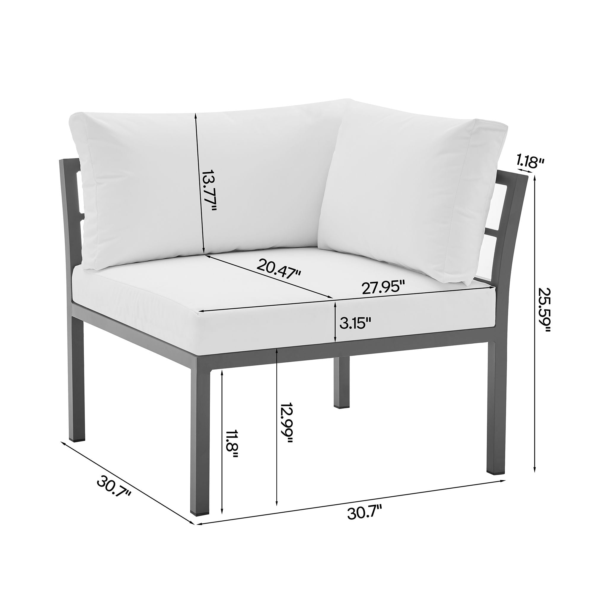 Sunnyside - 5 Piece Outdoor Conversation Set