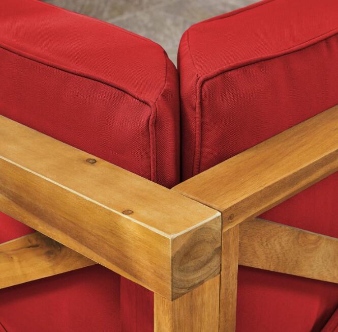 Brava X-Back 3 Seater Outdoor Sectional Sofa Set