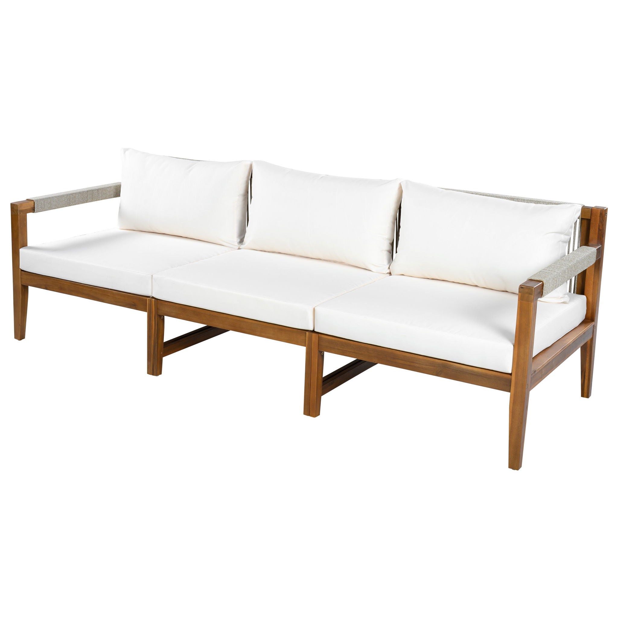 3 Piece Outdoor Sectional Sofa Set