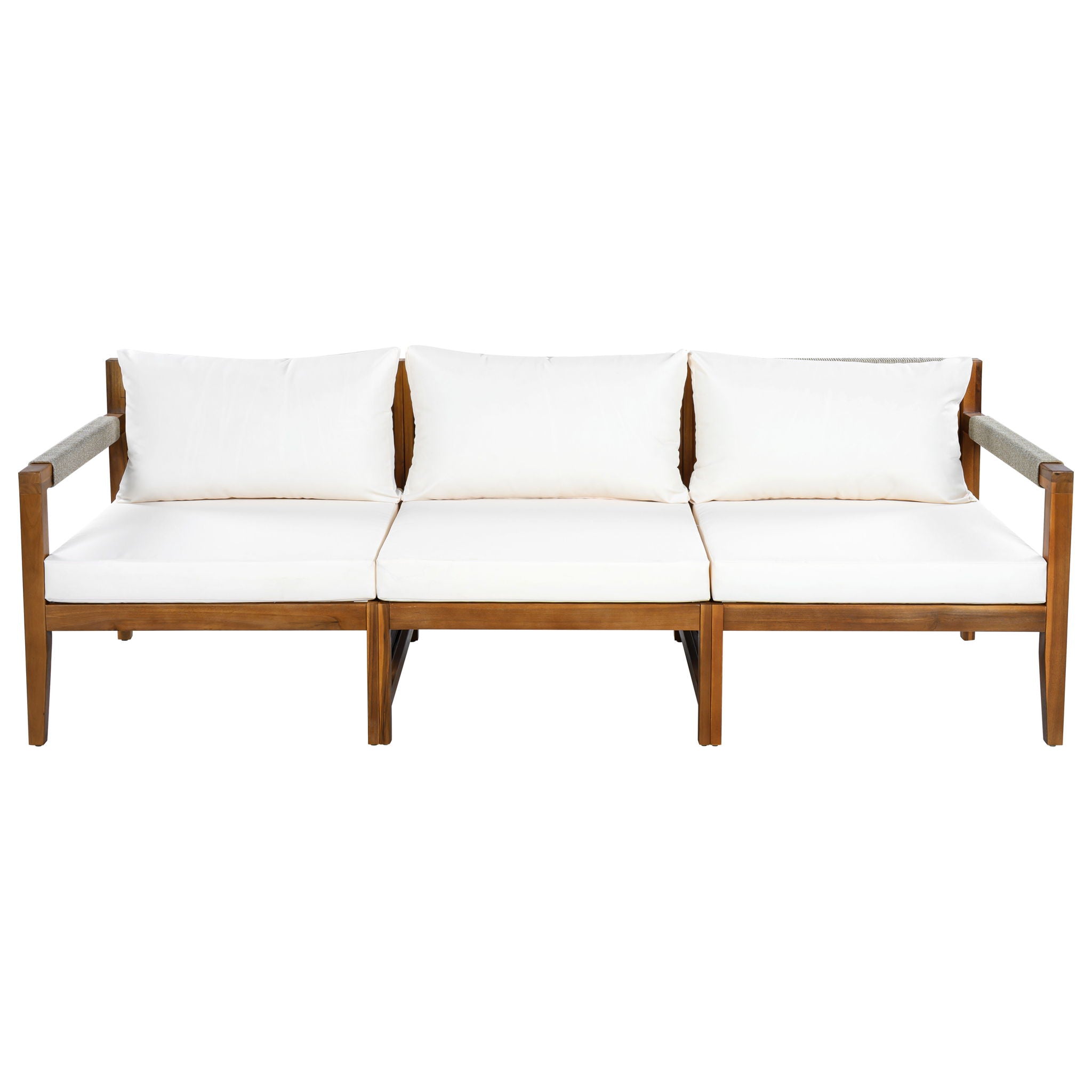 3 Piece Outdoor Sectional Sofa Set
