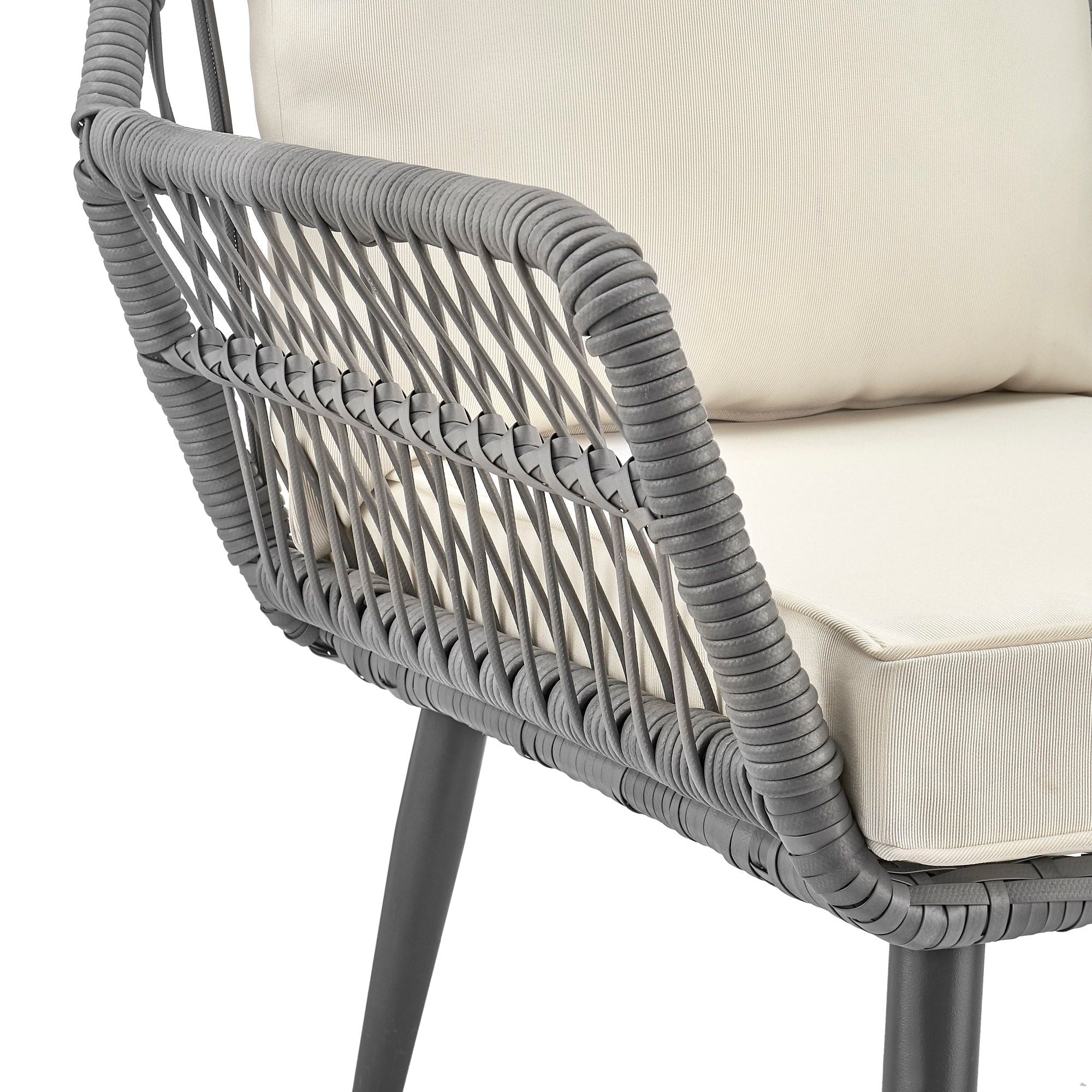 Cannes - 3 Piece Outdoor Patio Conversation Set