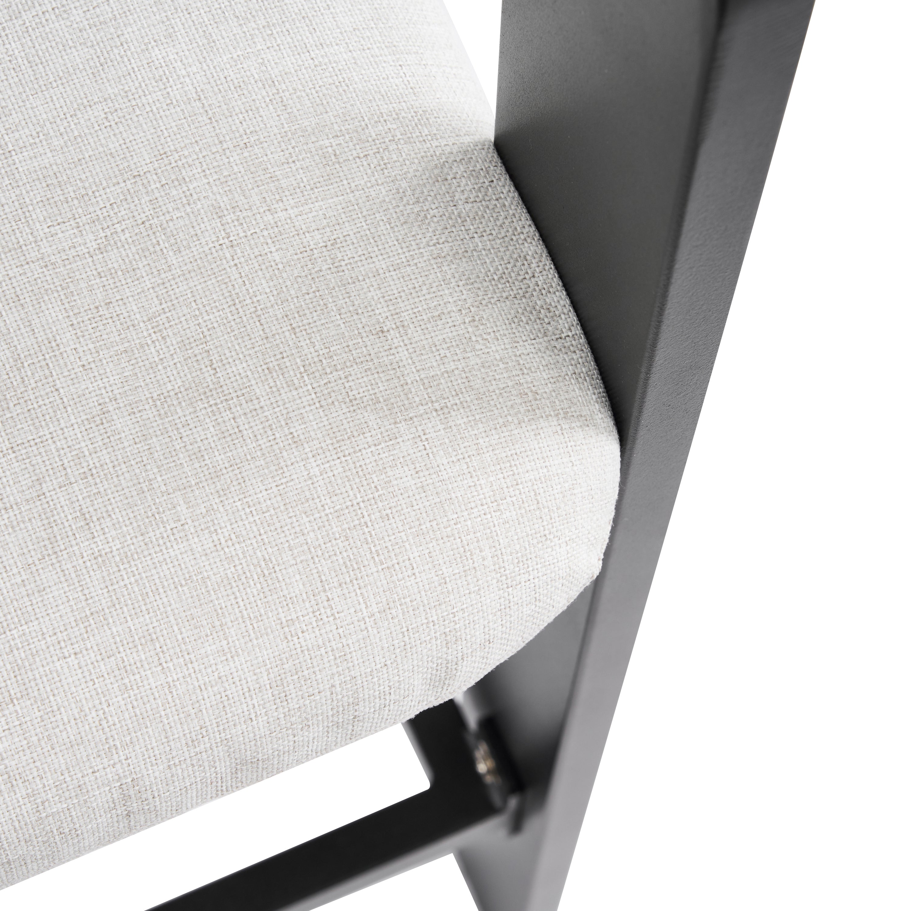 Pula Outdoor Patio Aluminum Counter Stool Set of 2