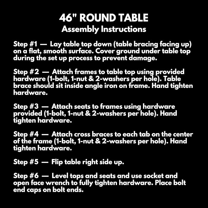 Coated Outdoor Furniture Heavy-Duty Portable Outdoor Picnic Table with Umbrella Hole, Expanded Metal Commercial-Grade Patio Dining Furniture Made in America (46" Round Top, Yellow)
