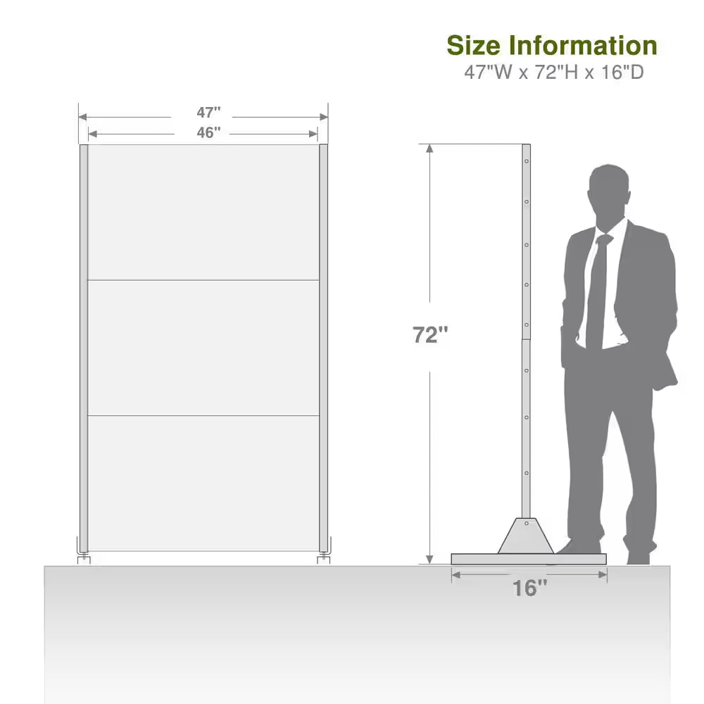 72 In.H X 47 In.W Galvanized Steel Metal Wall Sculptures Garden Fence Deck Privacy Screen Garden Screen Panels