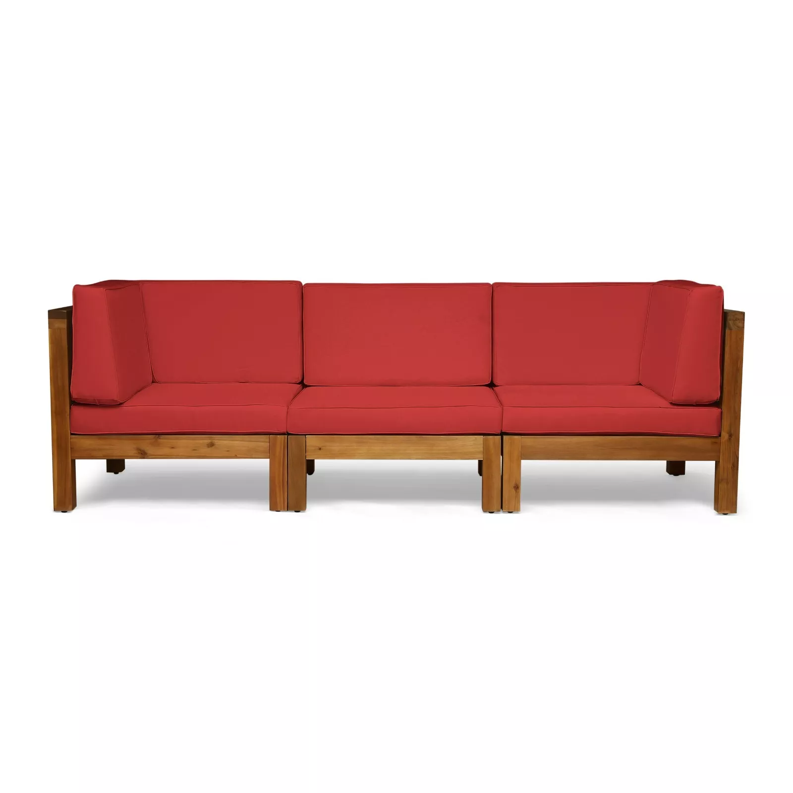 Brava X-Back 3 Seater Outdoor Sectional Sofa Set