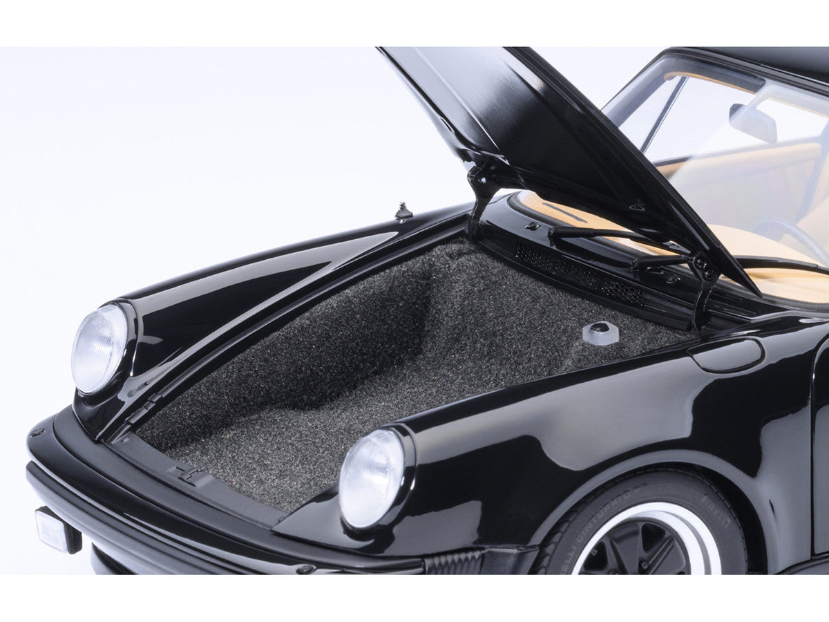 Porsche 911 Turbo 3.0 (930) Black 1/18 Model Car by Autoart