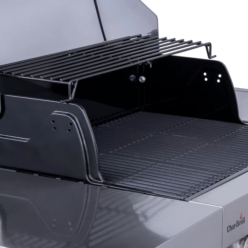 Signature Series 4-Burner Infrared Propane Gas Grill Cabinet with Side Burner