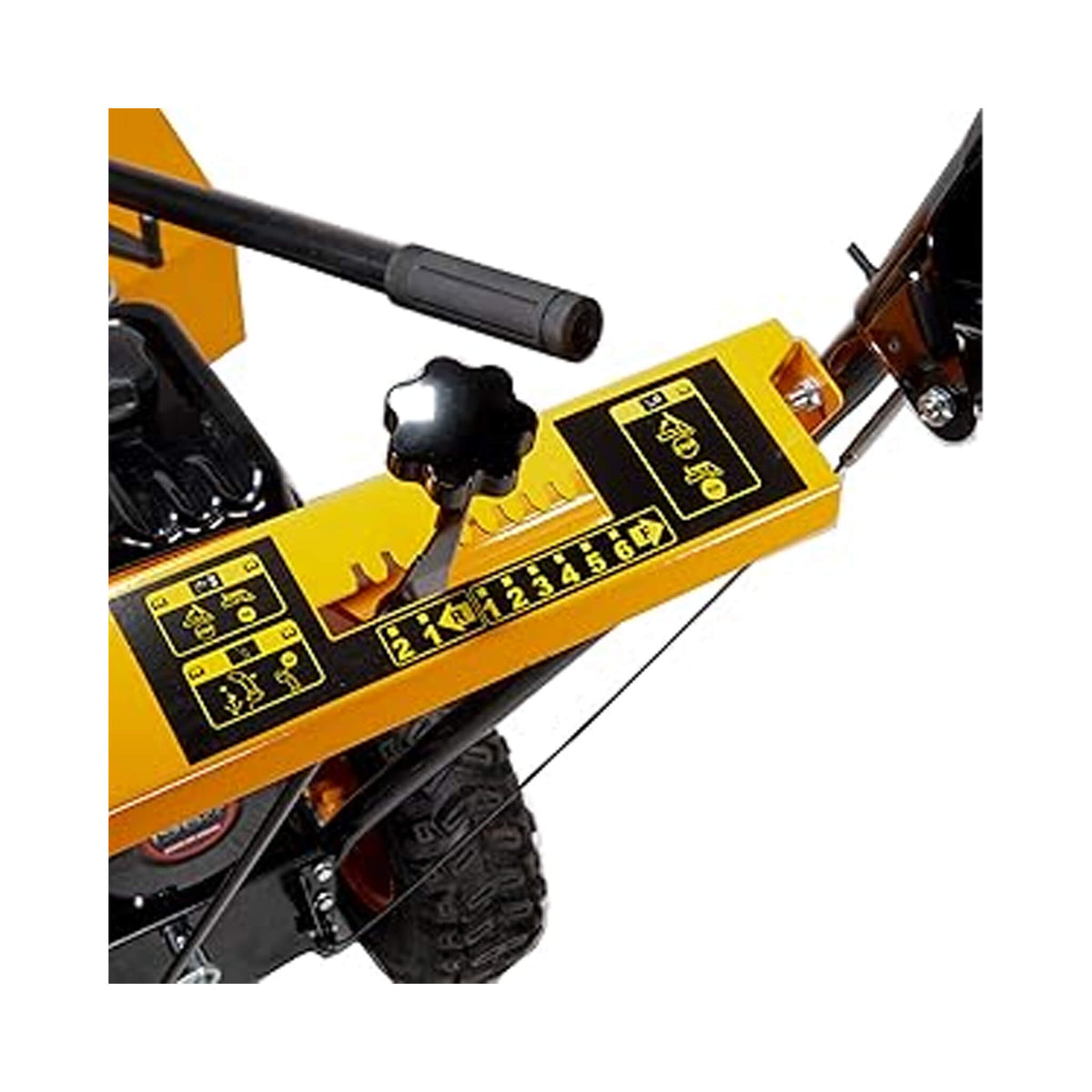 Heavy-Duty 7HP 31-Inch Commercial Walk-Behind Gas-Powered Sweeper
