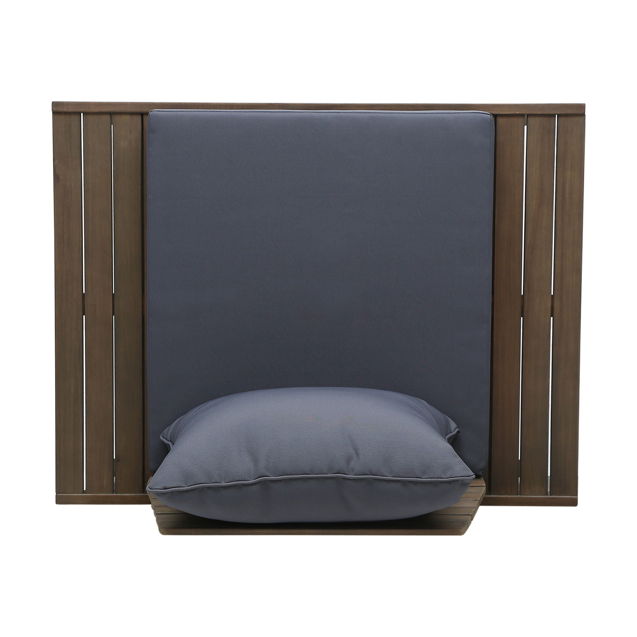 Sedona Outdoor Club Chair With Slatted Design