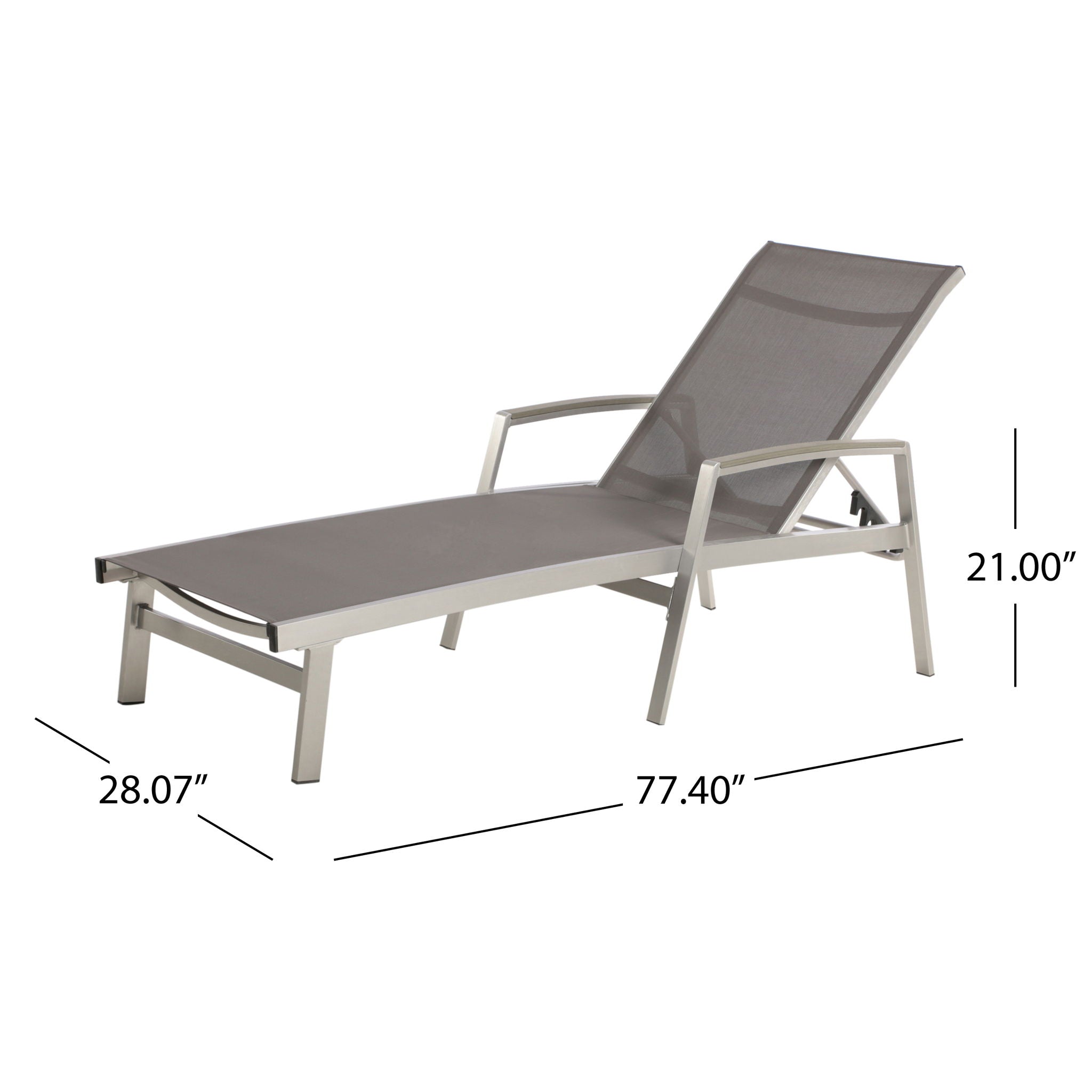 Oxton Chaise Lounge Stylish Outdoor Seating