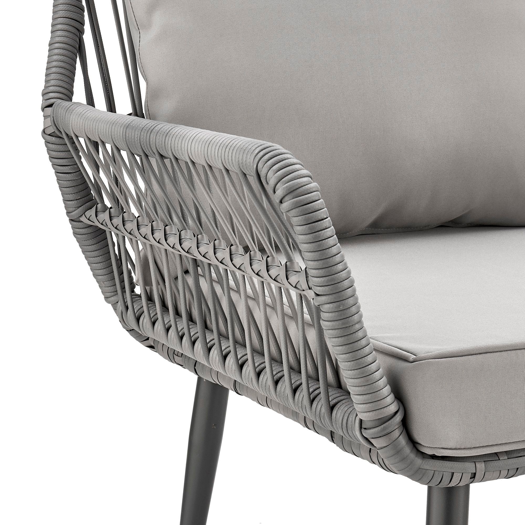 Cannes - 3 Piece Outdoor Patio Conversation Set