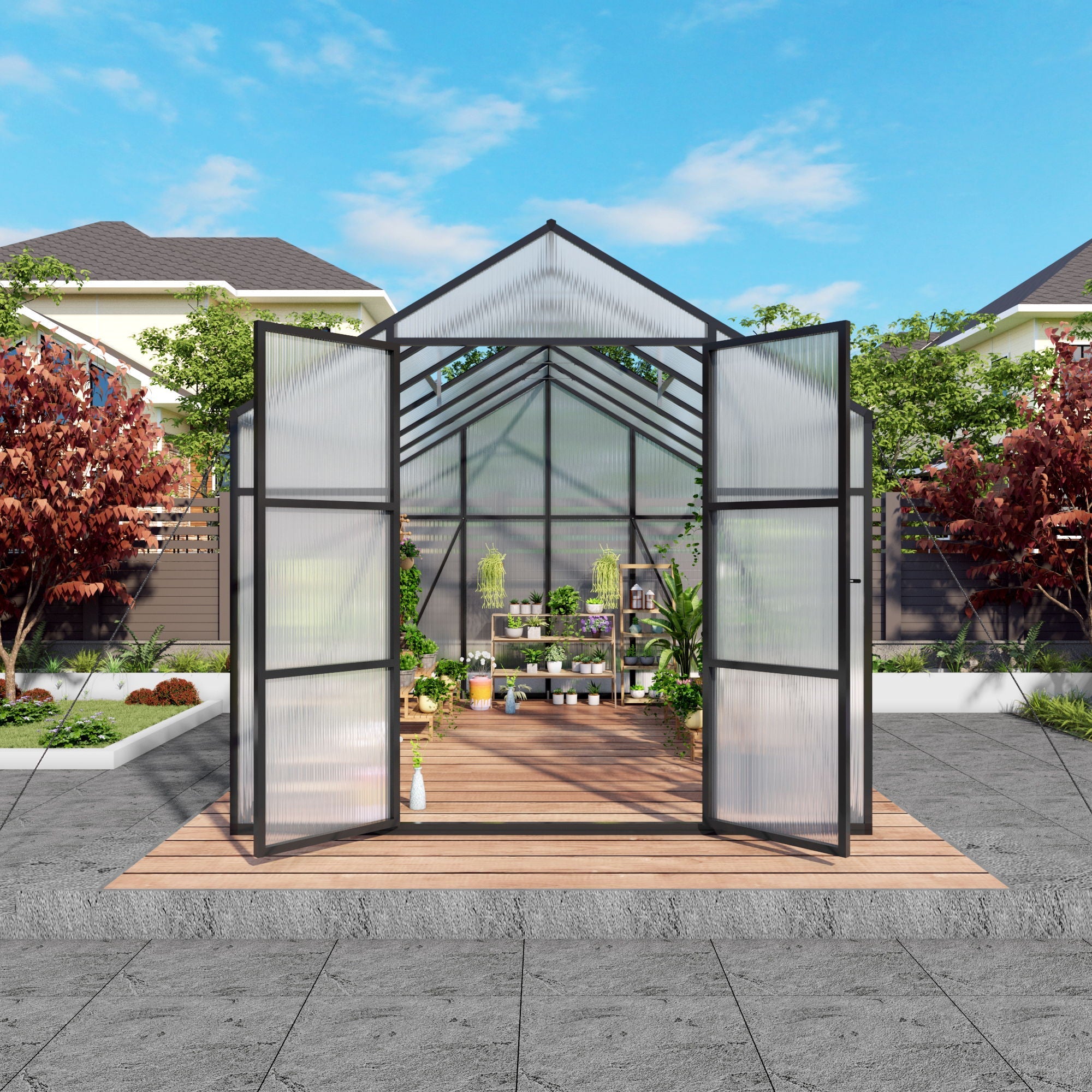 Gain Height Windproof house All Season Outdoor Garden Shelter