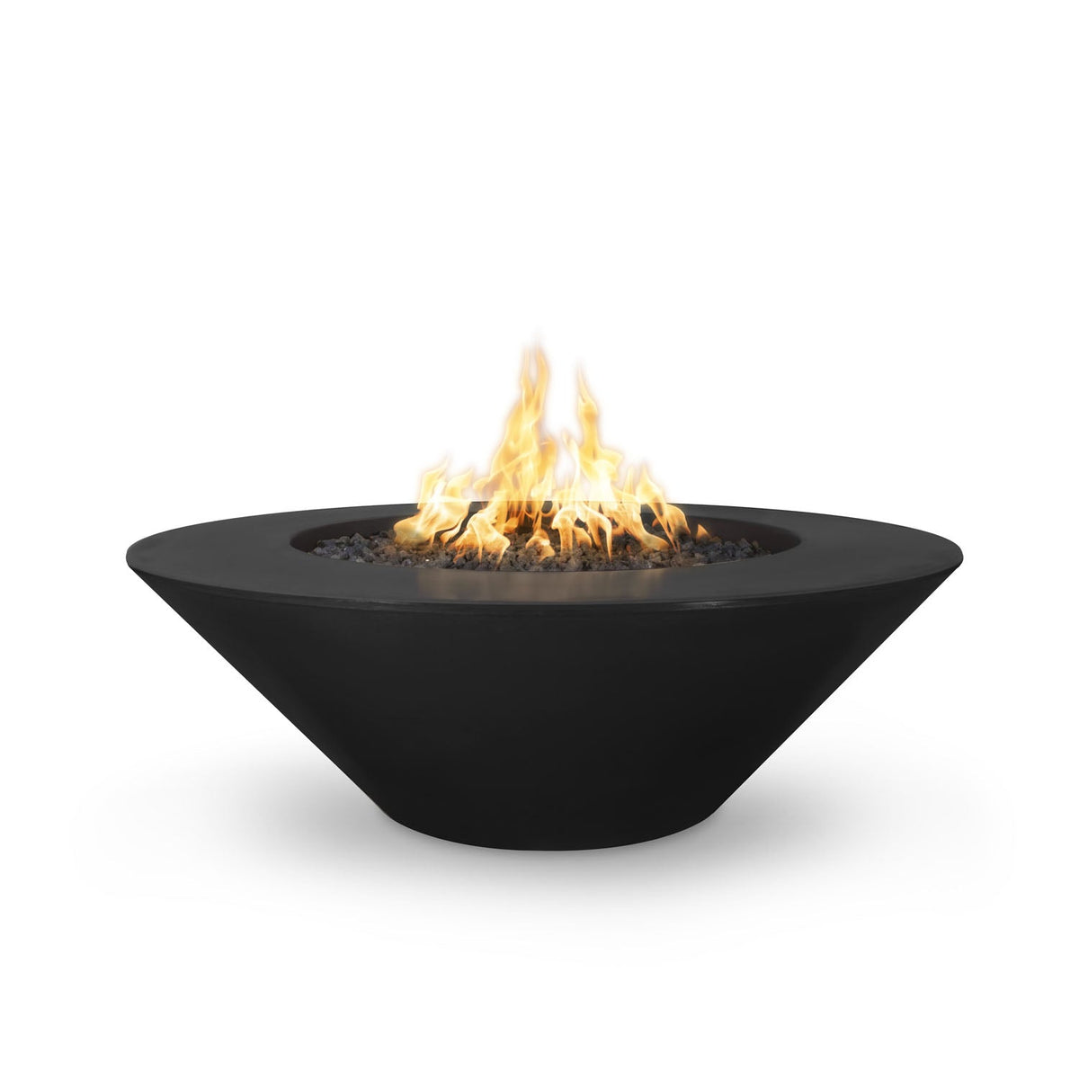Cazo 48" Wide Ledge GFRC Concrete Fire Pit by The Outdoor Plus