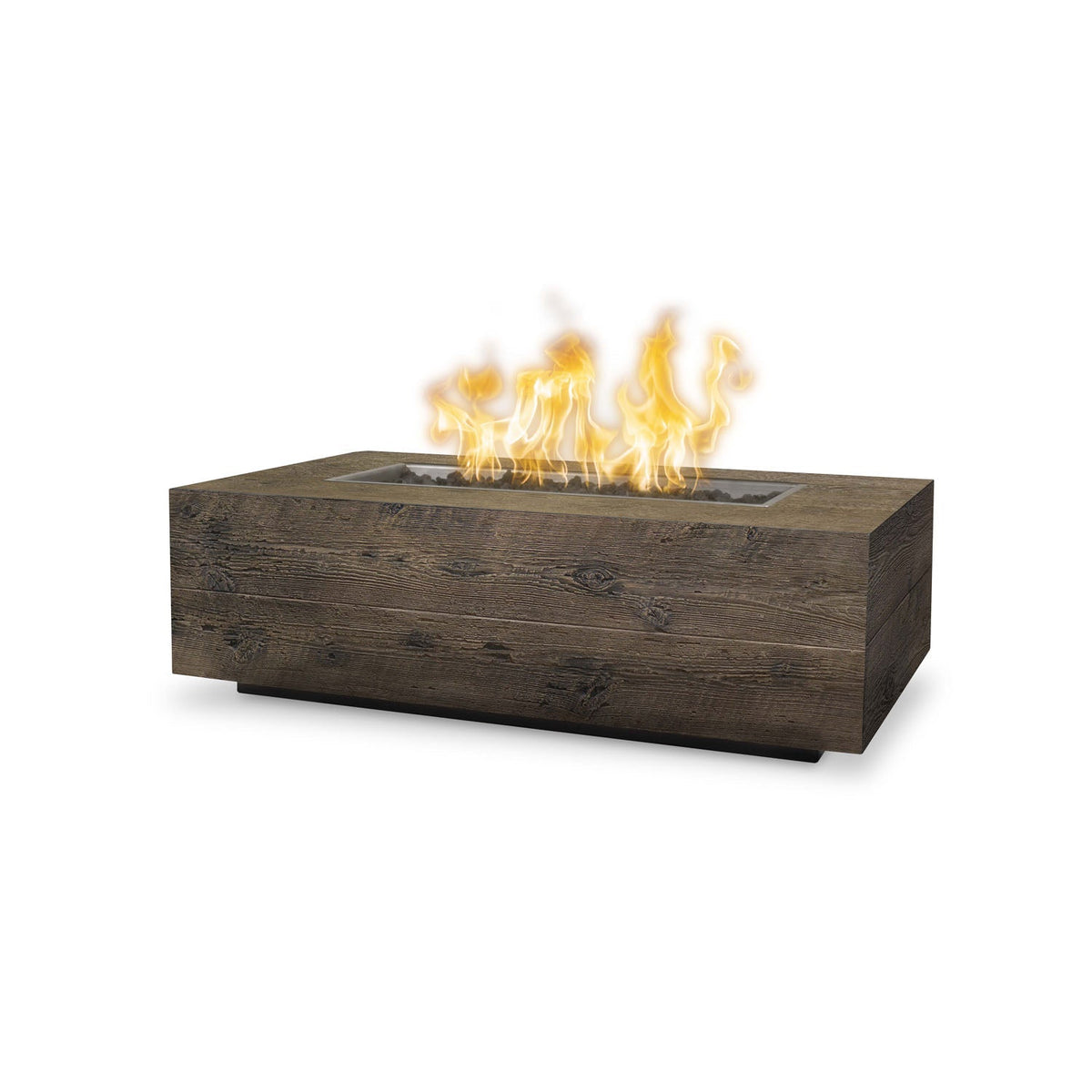 Coronado 60" GFRC Wood Grain Fire Pit by The Outdoor Plus
