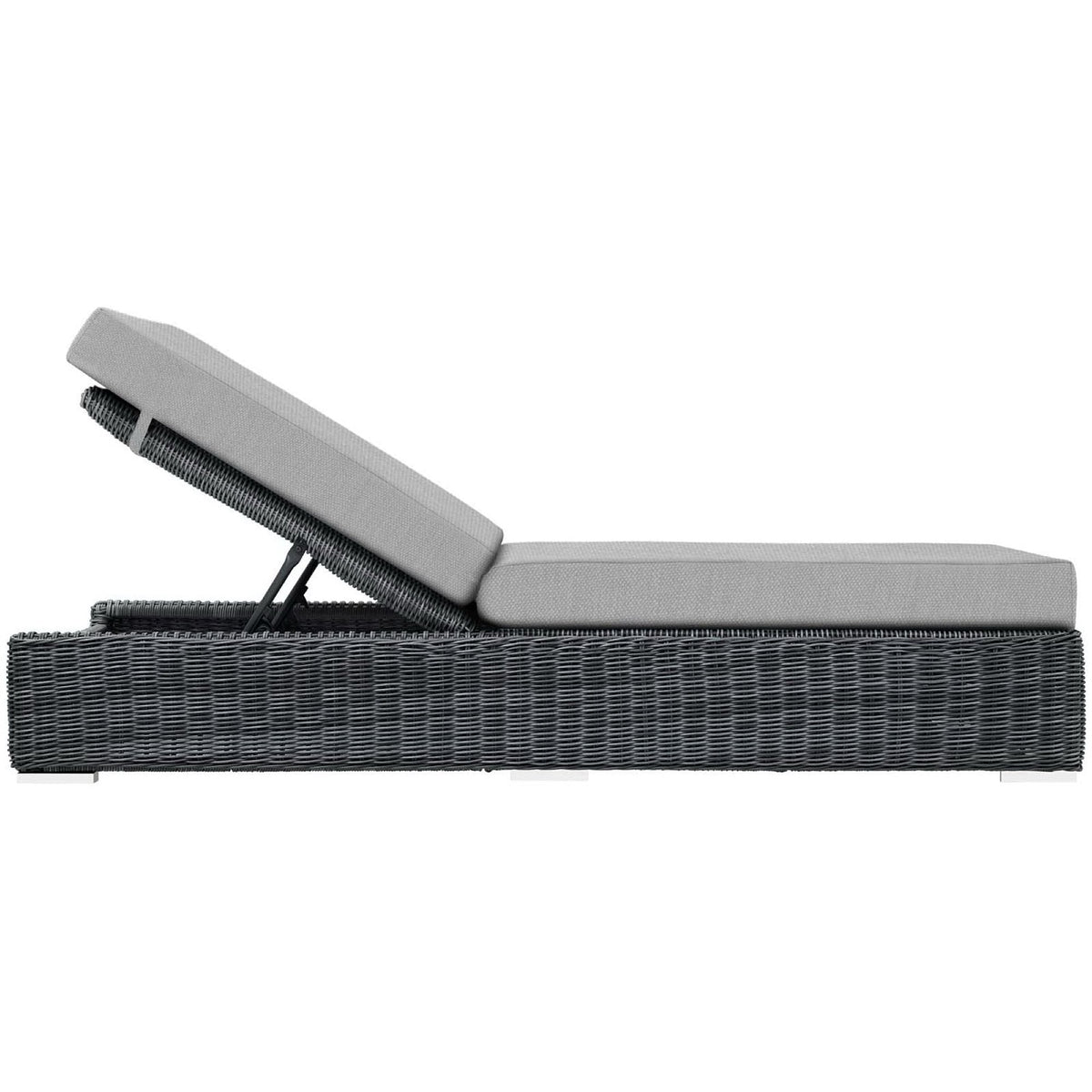Summon Outdoor Patio Sunbrella® Chaise Lounge by Modway