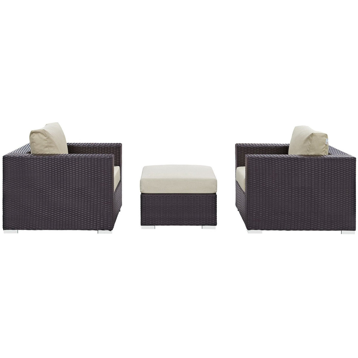 Convene 3 Piece Outdoor Patio Sofa Set by Modway